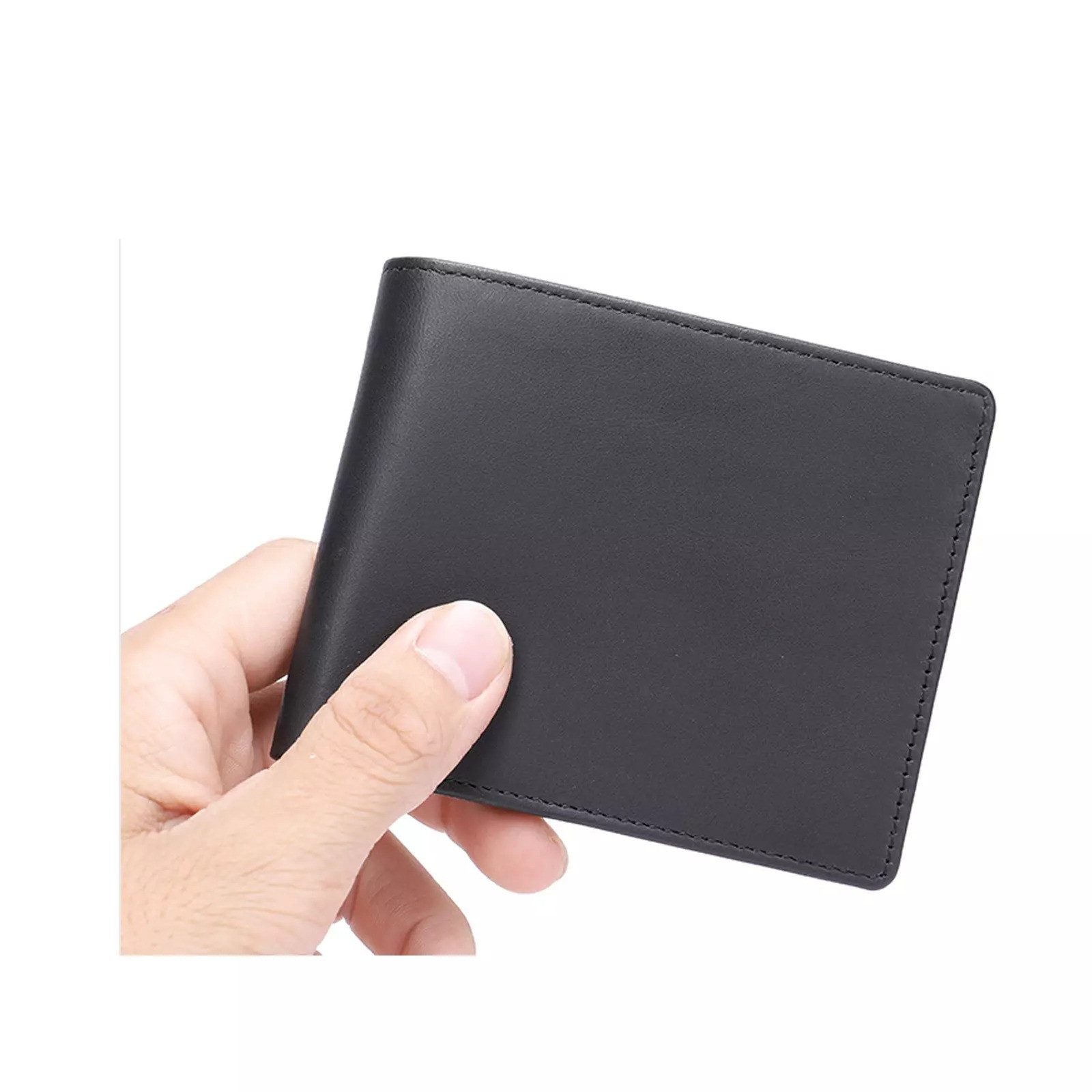 YUBRO-STUDIO Geldbörse Herren Geldbörse Leder RFID günstig online kaufen
