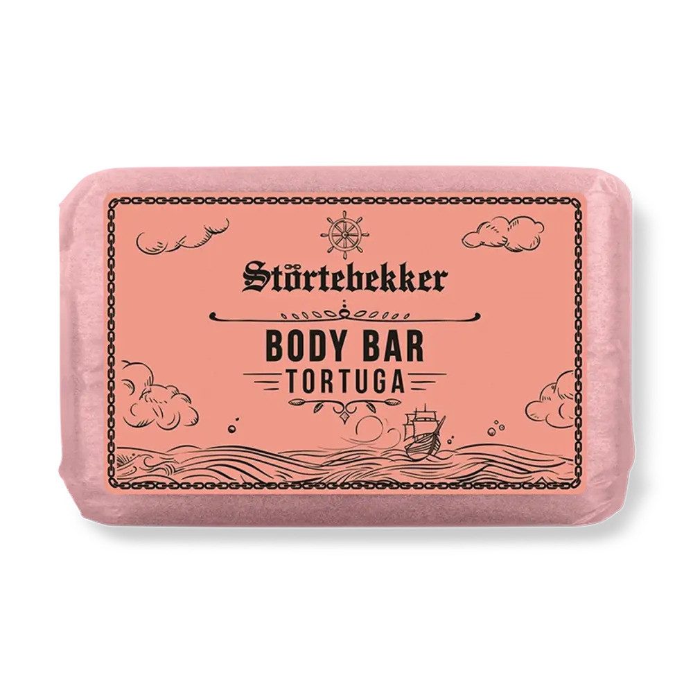 Störtebekker Feste Duschseife Body Bar (120 g) + Soap Box XL Duschset, mit Shea-Butter für Extra-Pflege
