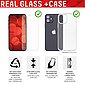 Displex »DISPLEX Starter Kit (Real Glass+Case) für iPhone 13 mini«, Displayschutzfolie, Bild 1