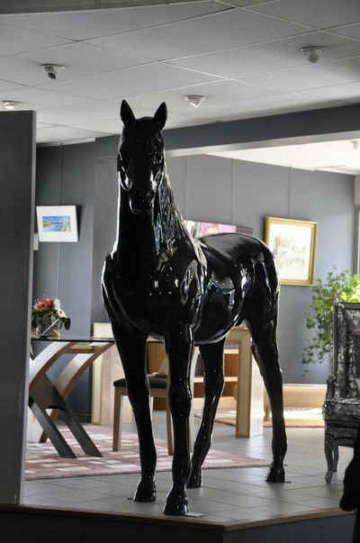 JVmoebel Skulptur, Designer Abstrakte Figur Moderne Figuren Dekoration Pferde Garten Skulpturen Neu