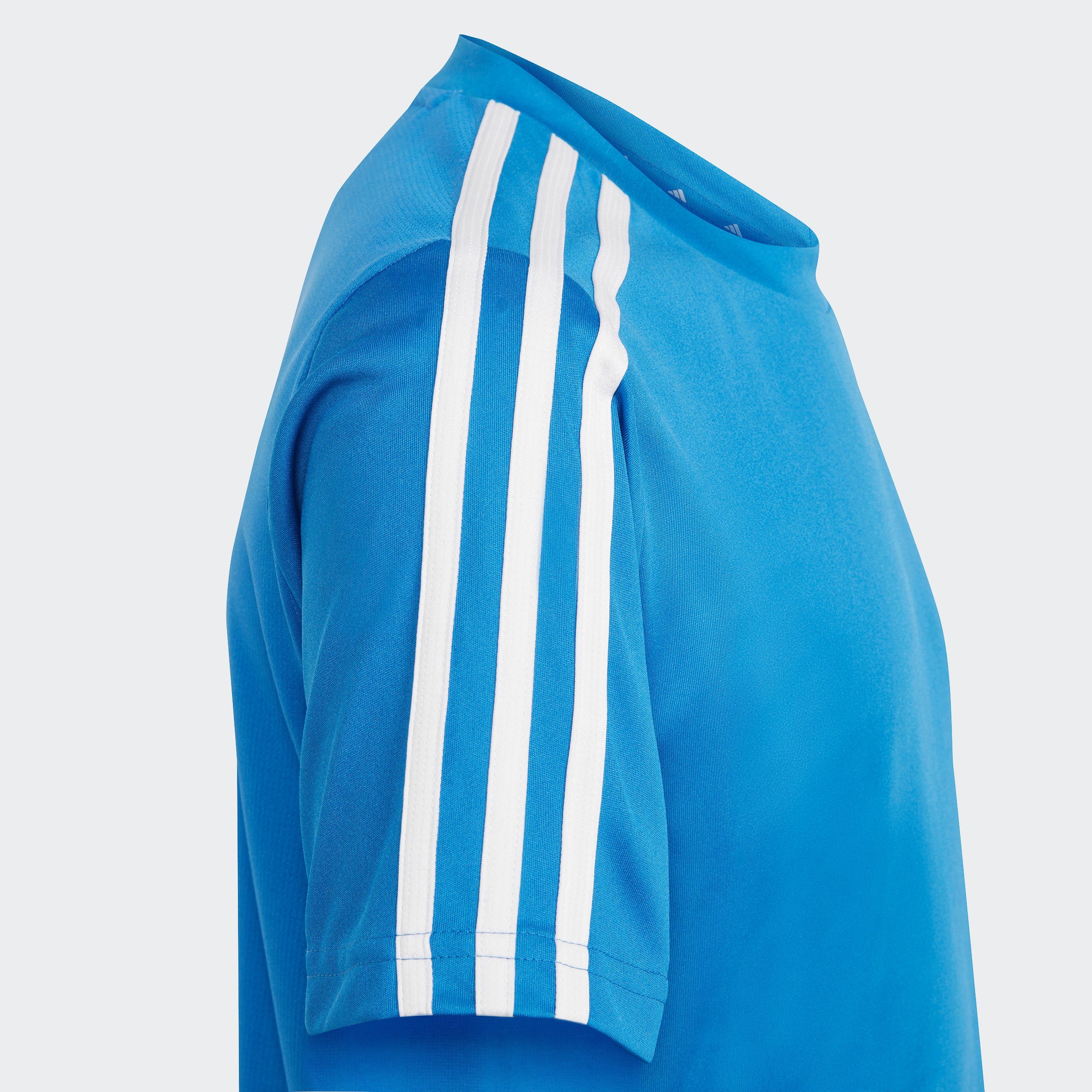 3-STREIFEN TRAIN REGULAR-FIT ESSENTIALS AEROREADY adidas Bright White Royal T-Shirt Sportswear /