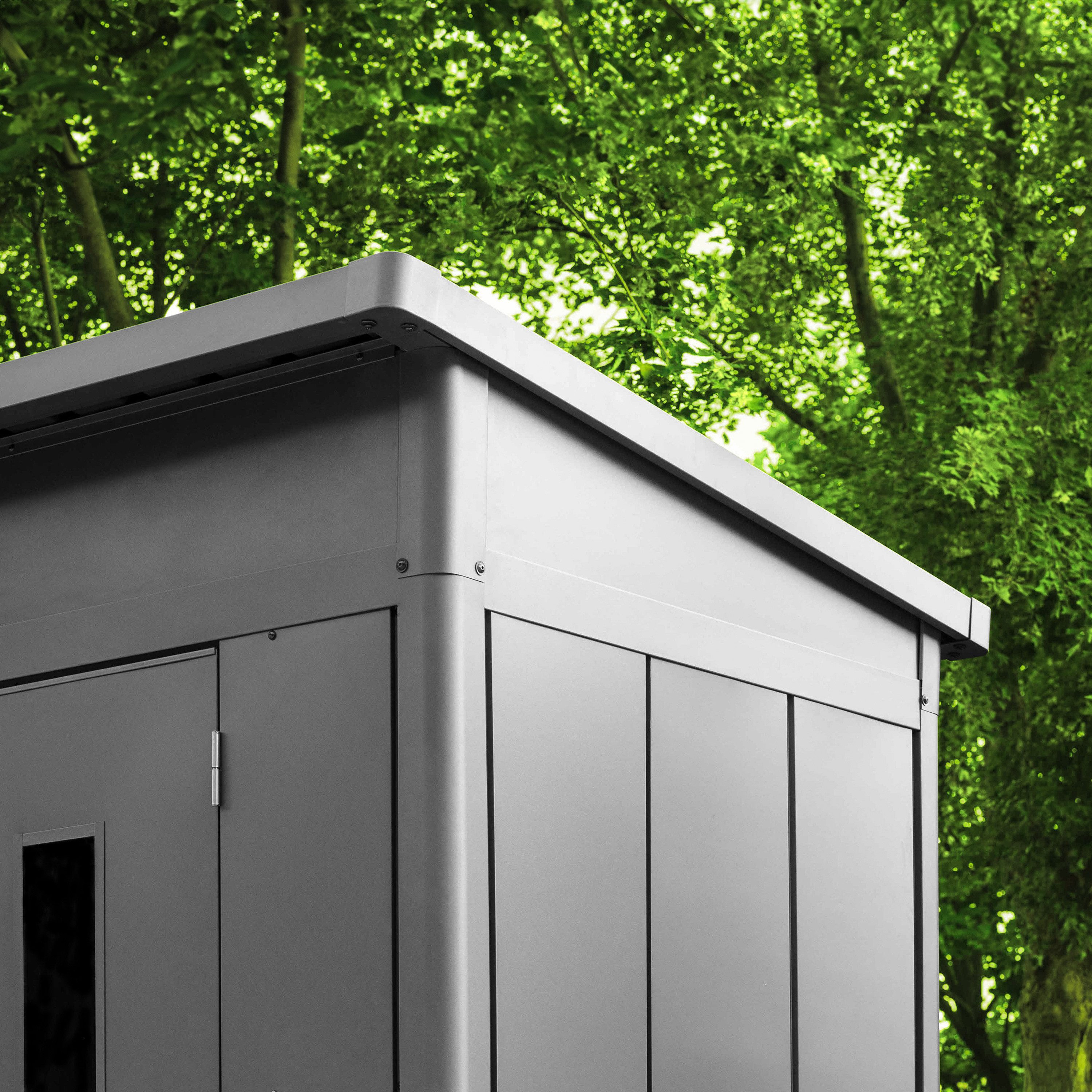 GFP Gerätehaus Gartenhaus Geräteschuppen Felix, BxT: 158x122 cm, Höhe 231 cm – Bild 5 von 5