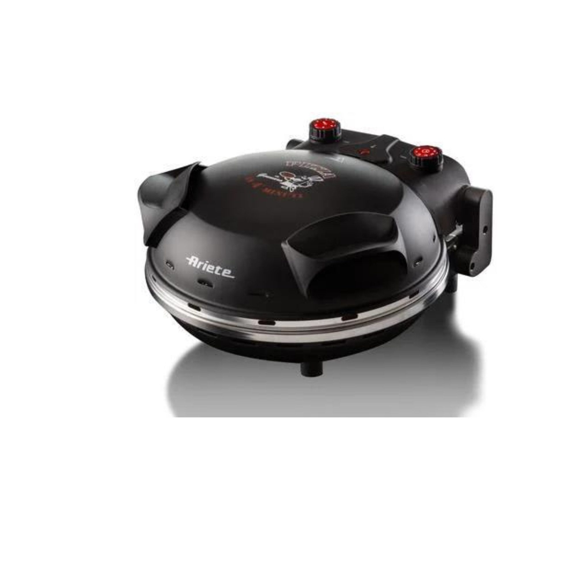 Minibackofen Pizzaofen, Pizza in 4 'Minuten 917 schwarz, Vintage, Style