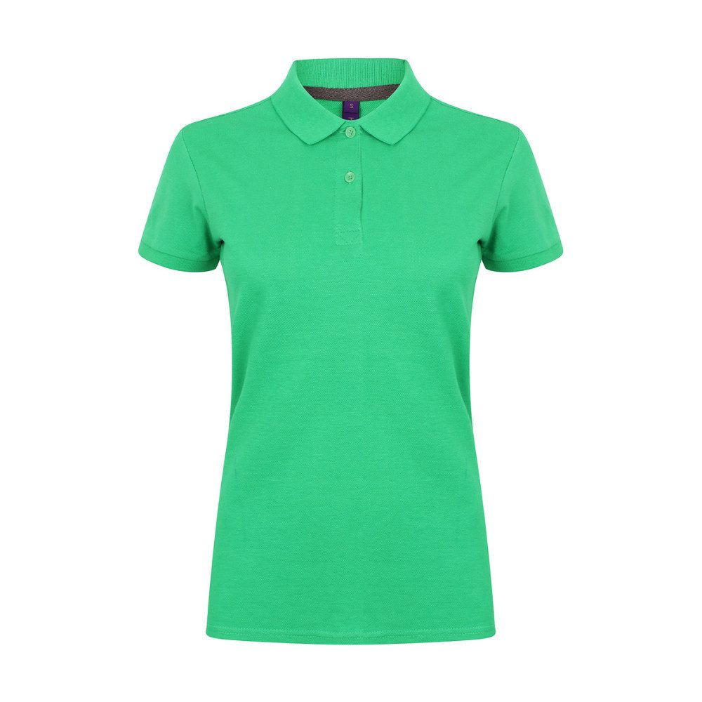 Poloshirt Damen Pique Kurzarm Polohemd Baumwolle Shirt