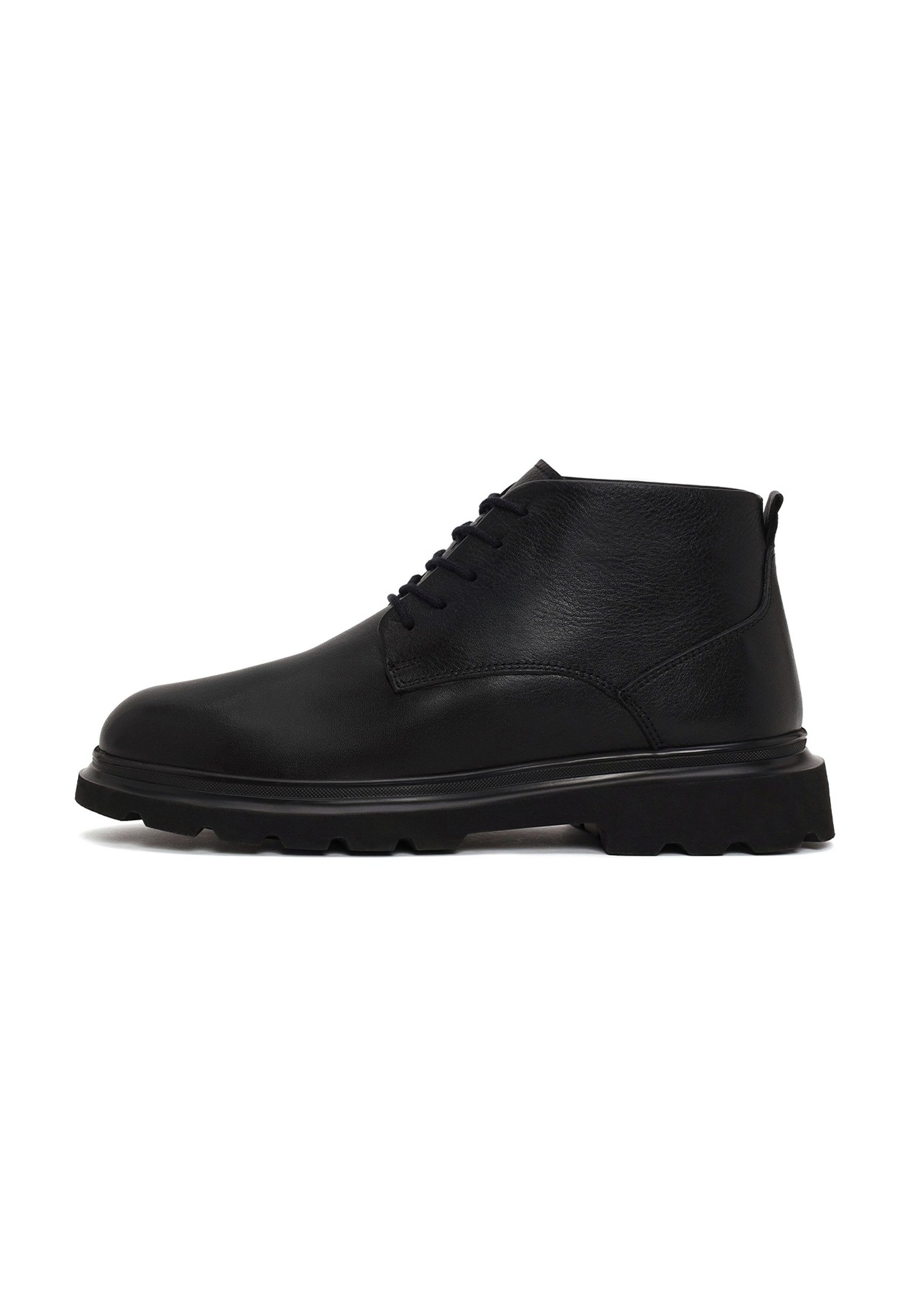 Derimod Leder-Schnürstiefelette Ankleboots