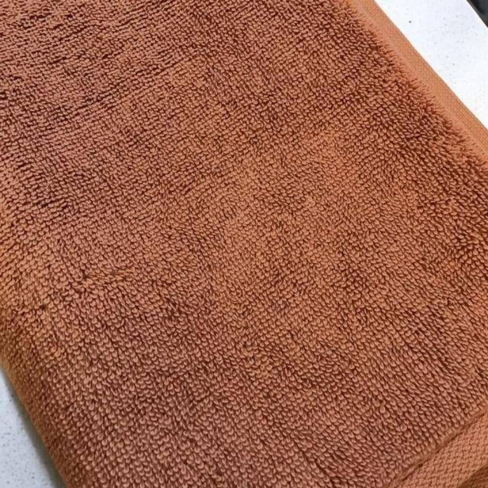 JOOP! Gästehandtuch Selection 1710 Uni Terrakotta, 100% Baumwolle (1-St)