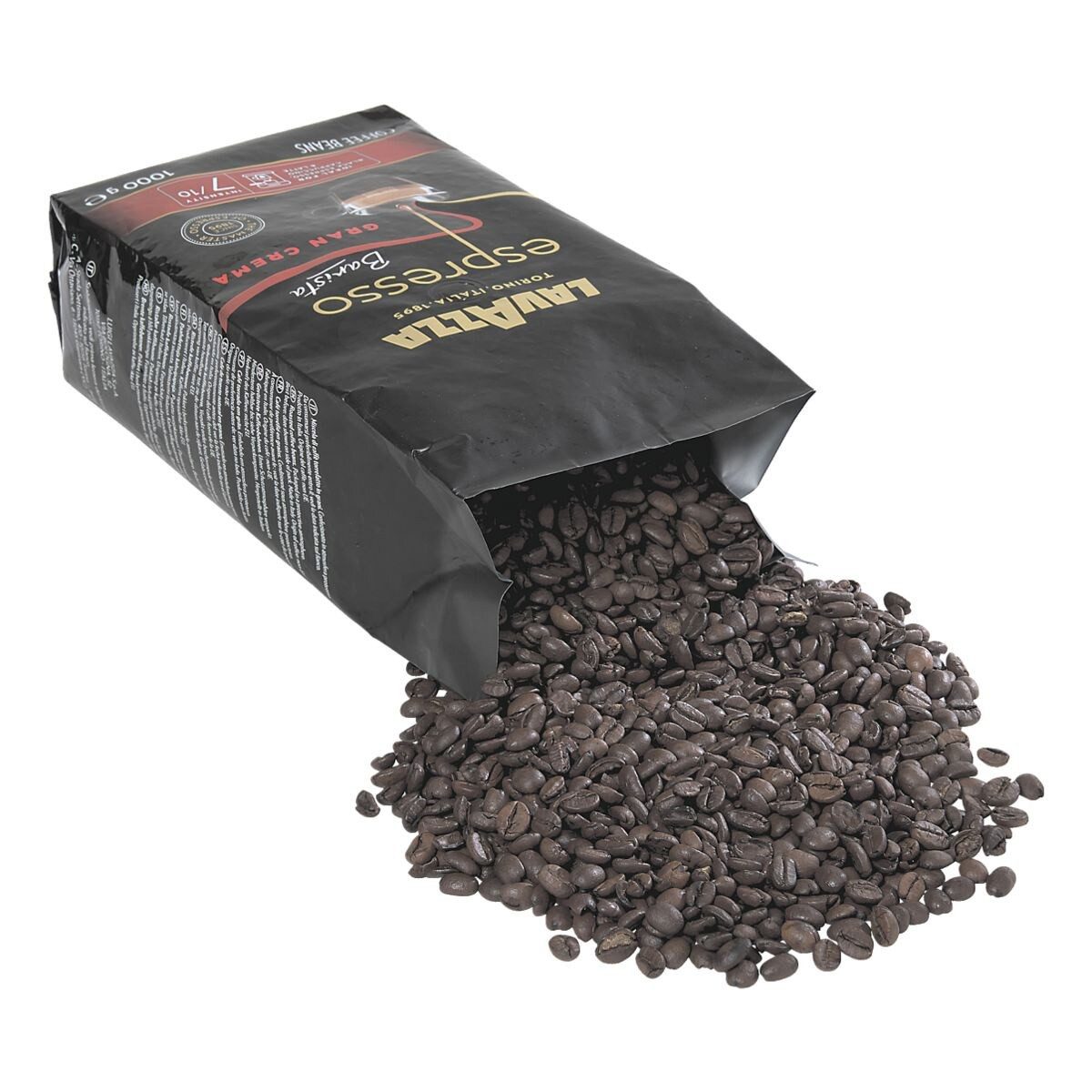Lavazza Kaffee Barista Gran Crema, Espresso 1 kg, ganze Bohnen – Bild 5 von 5
