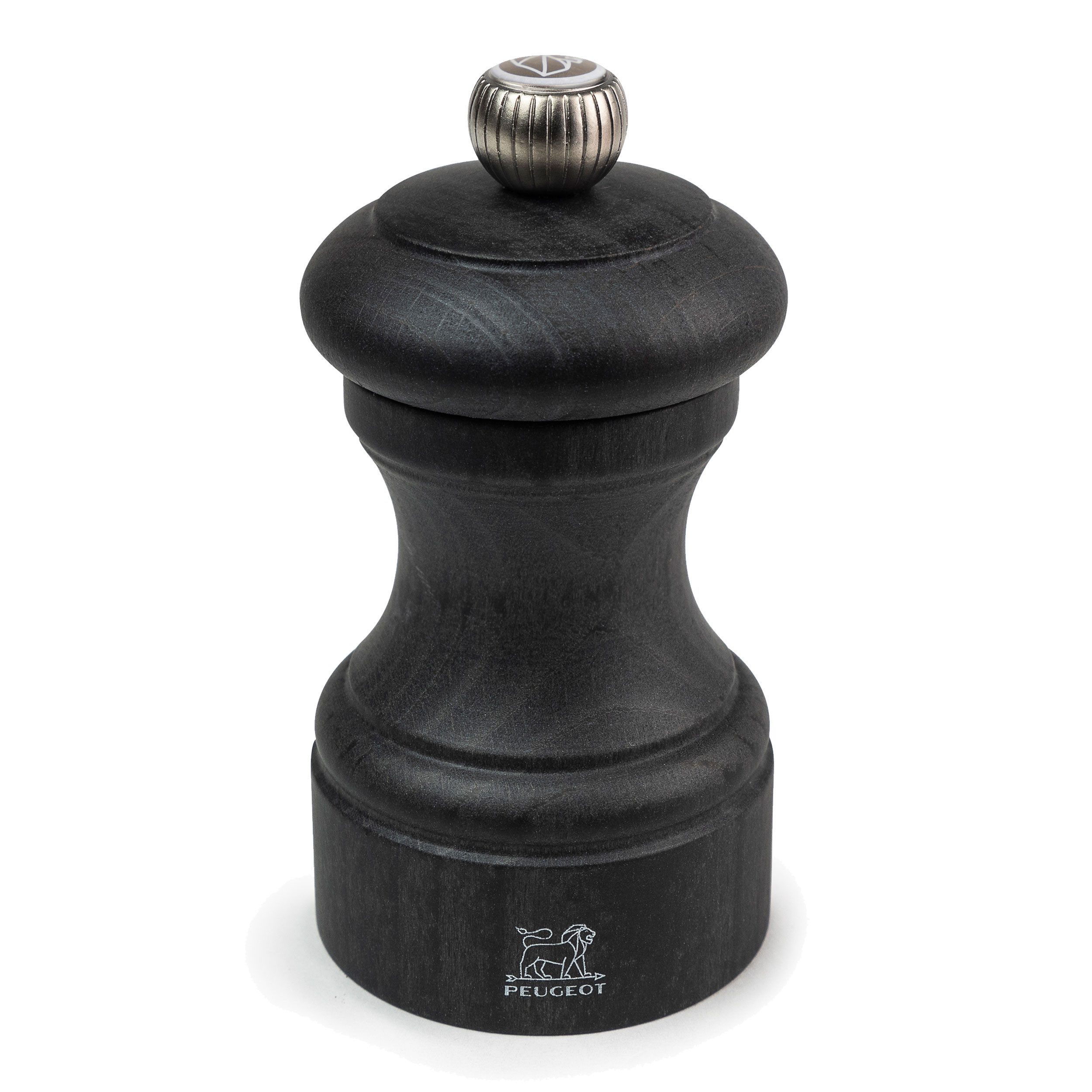 Salzmühle BISTRO 10cm Graphit Buchenholz Natur Stahlmahlwerk Manuell