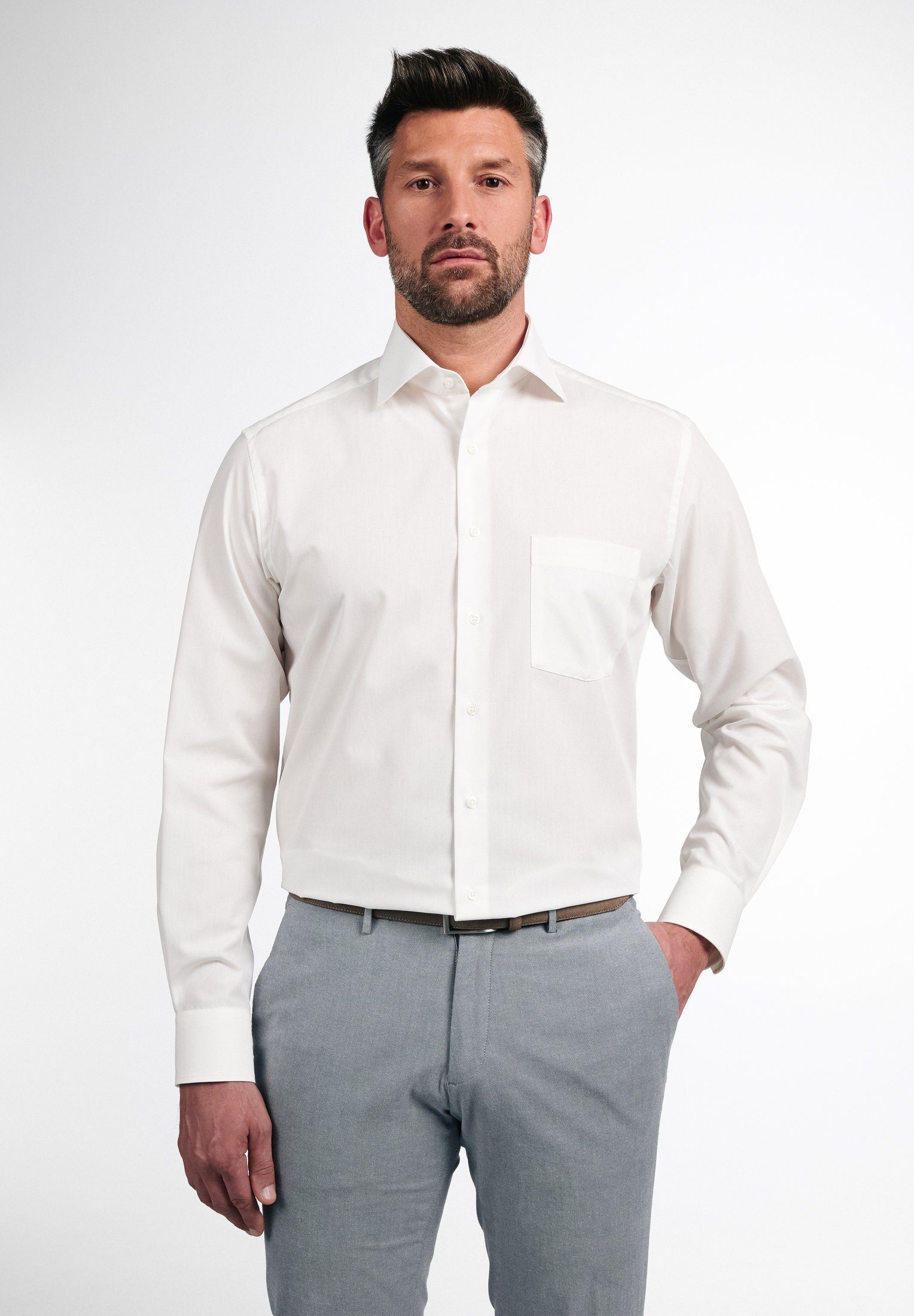 Eterna Langarmhemd MODERN FIT NON IRON günstig online kaufen