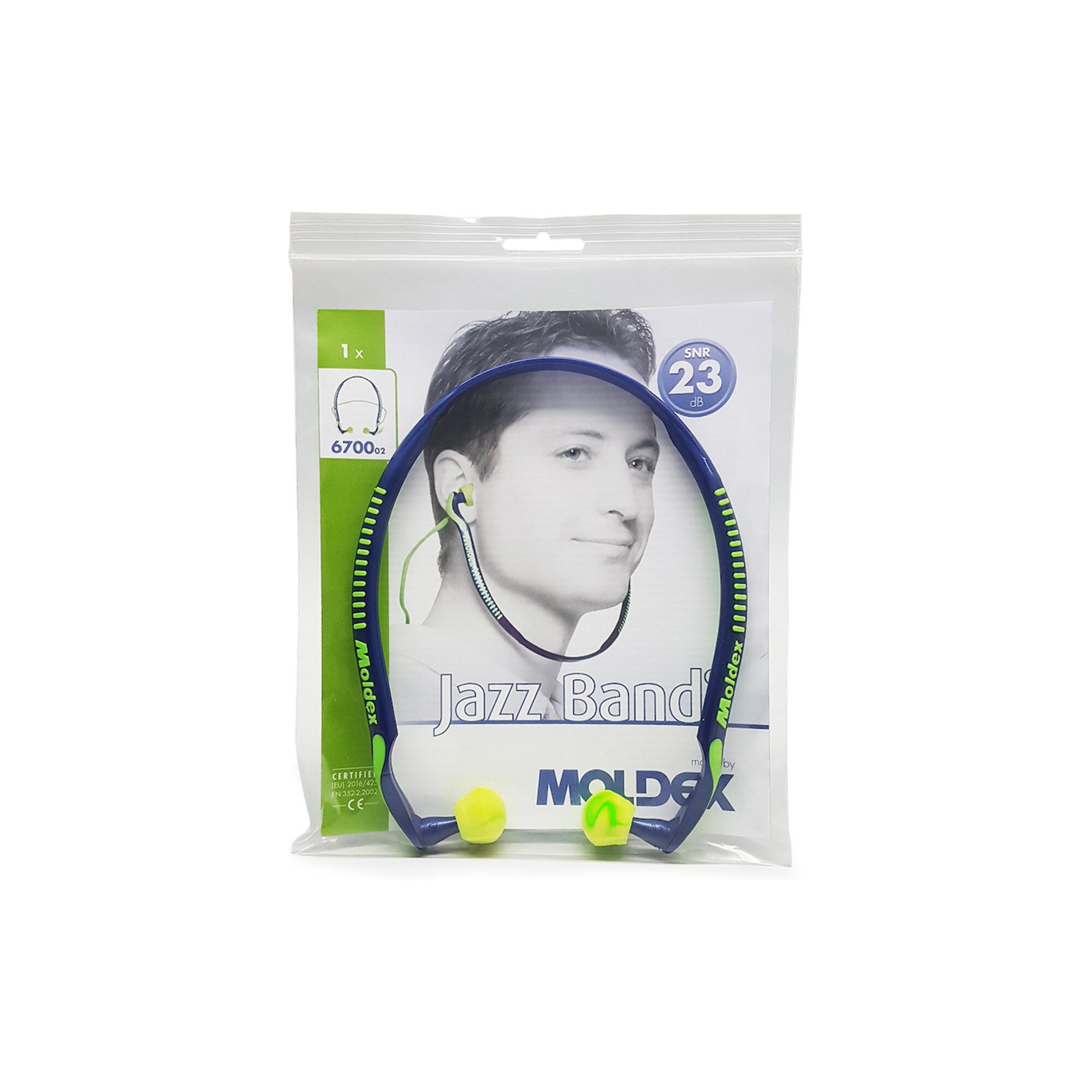 Moldex Bügelgehörschutz MOLDEX Bügelgehörsch.Jazz Band 2 6700(Kt.m.8 Einzelverp) 8 Stk