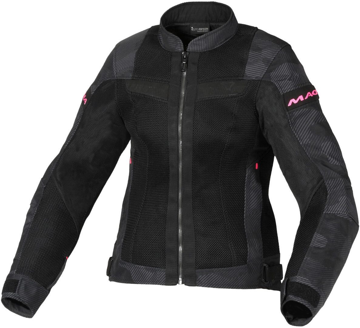 Macna Motorradjacke Velotura Camo Damen Motorrad Textiljacke protektoren