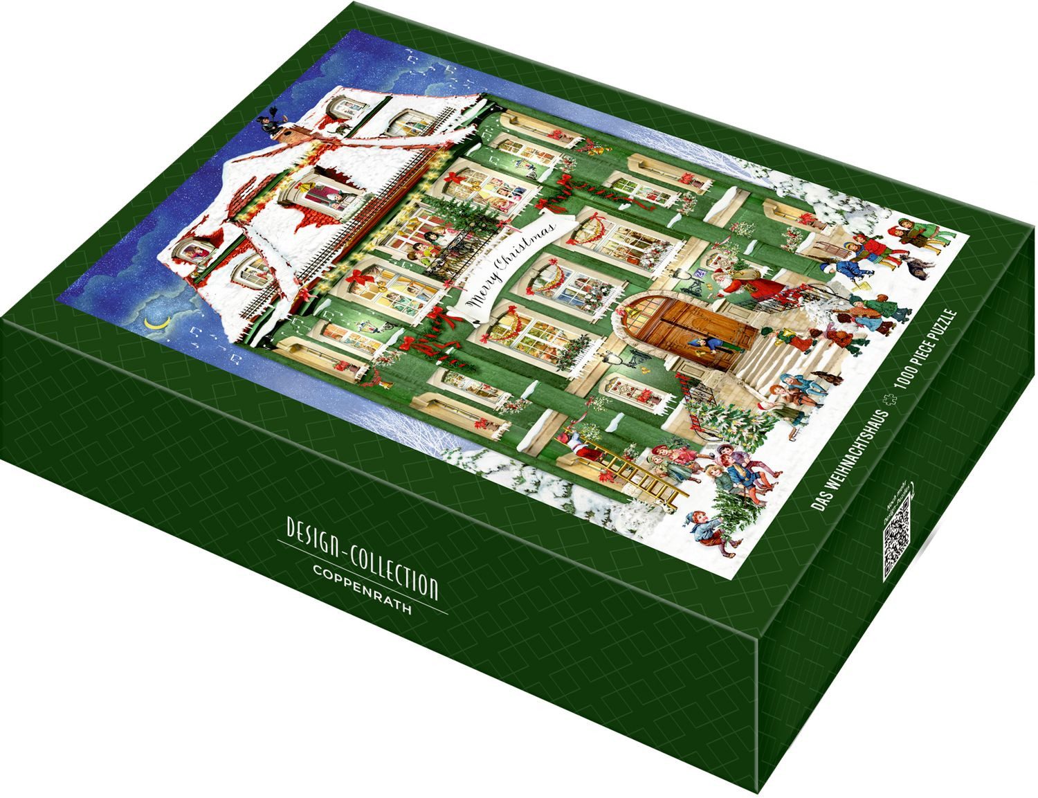 Coppenrath Spiel Puzzle - Das Weihnachtshaus 1000 Teile