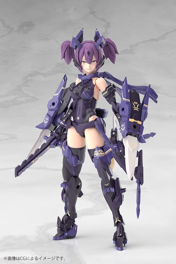 Kotobukiya Modellbausatz Megami Device Plastic Model Kit 1/1 Asra Ninja Kaname Shadow Edition F