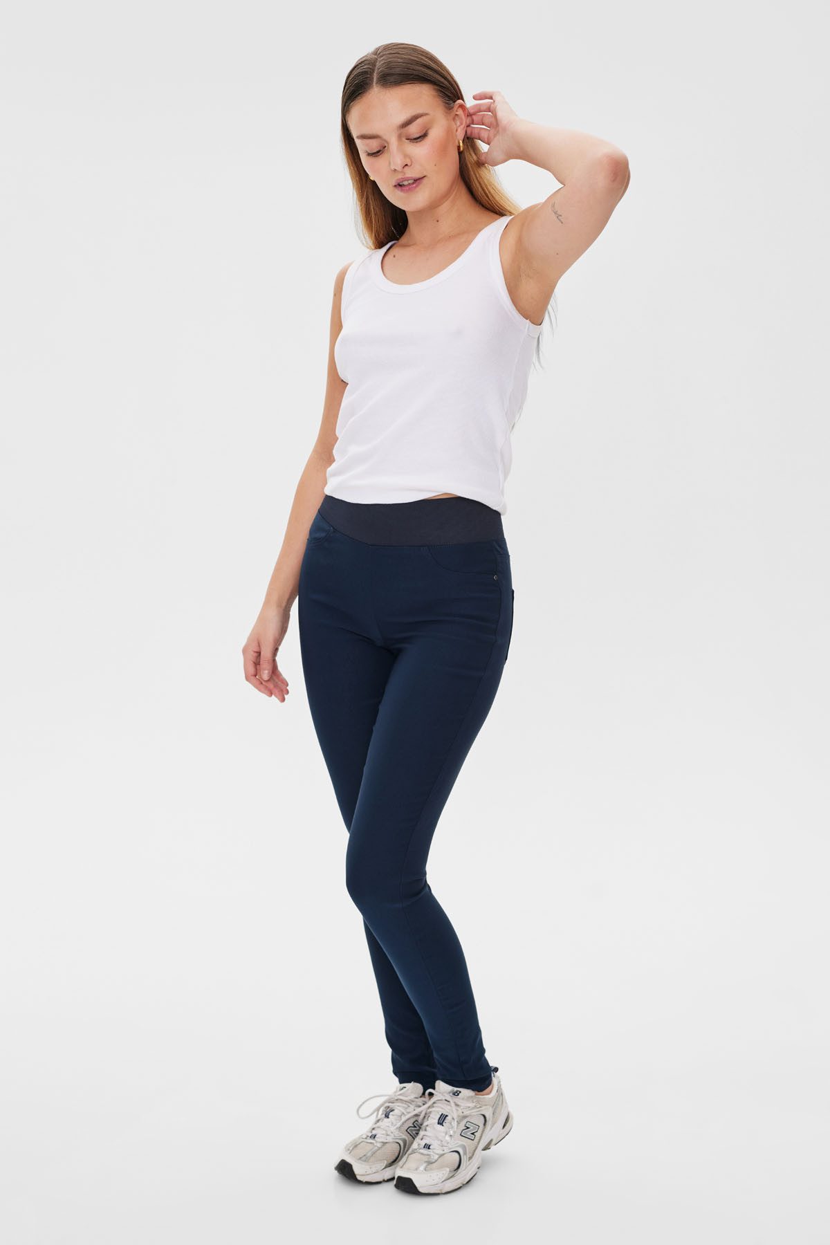 FREEQUENT Jeggings FQSHANTAL mit elastischem Bund