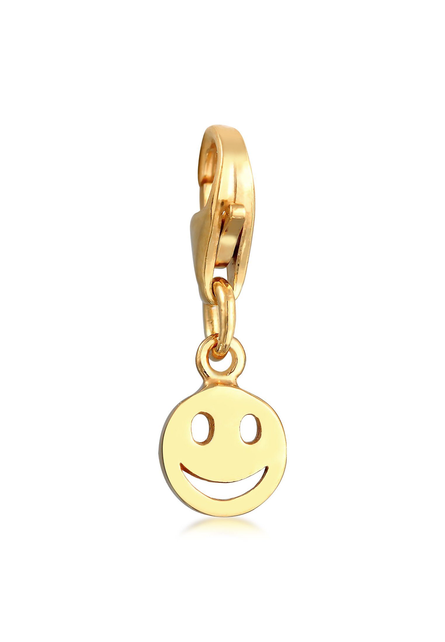 Charm-Einhänger Smiling Anhänger 925 Silber