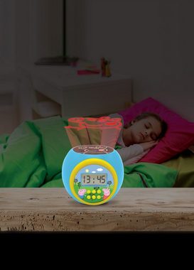 Lexibook® Kinderwecker Peppa Wutz Projektions Wecker mit LED Farbwechsel und Timer-Funktion