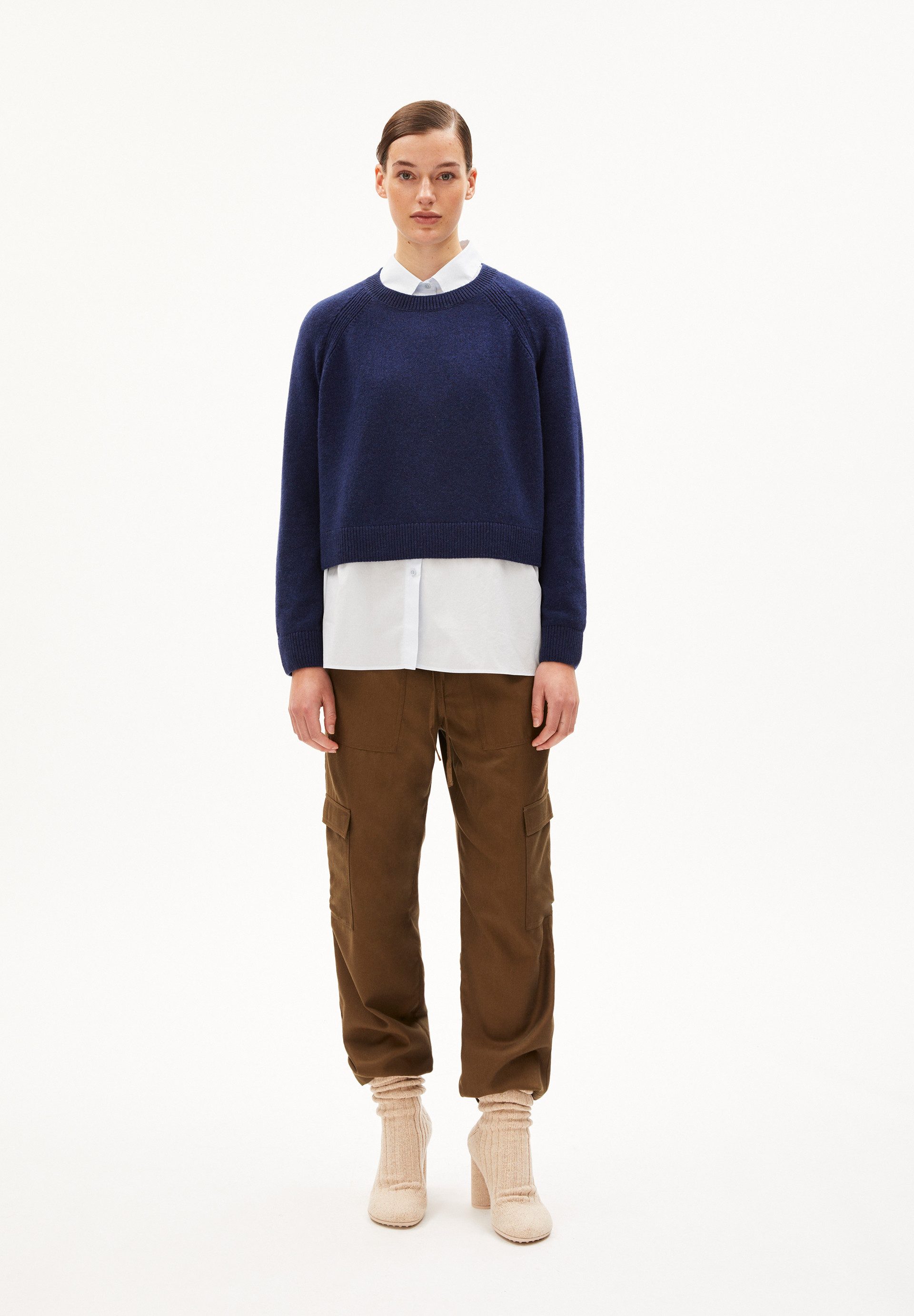 Armedangels Strickpullover DILIRIAA REGLANA Loose Fit