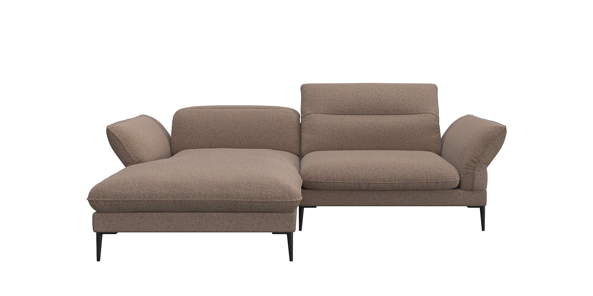 FLEXLUX Ecksofa Salino, Funktionssofa mit Recamiere, günstig online kaufen