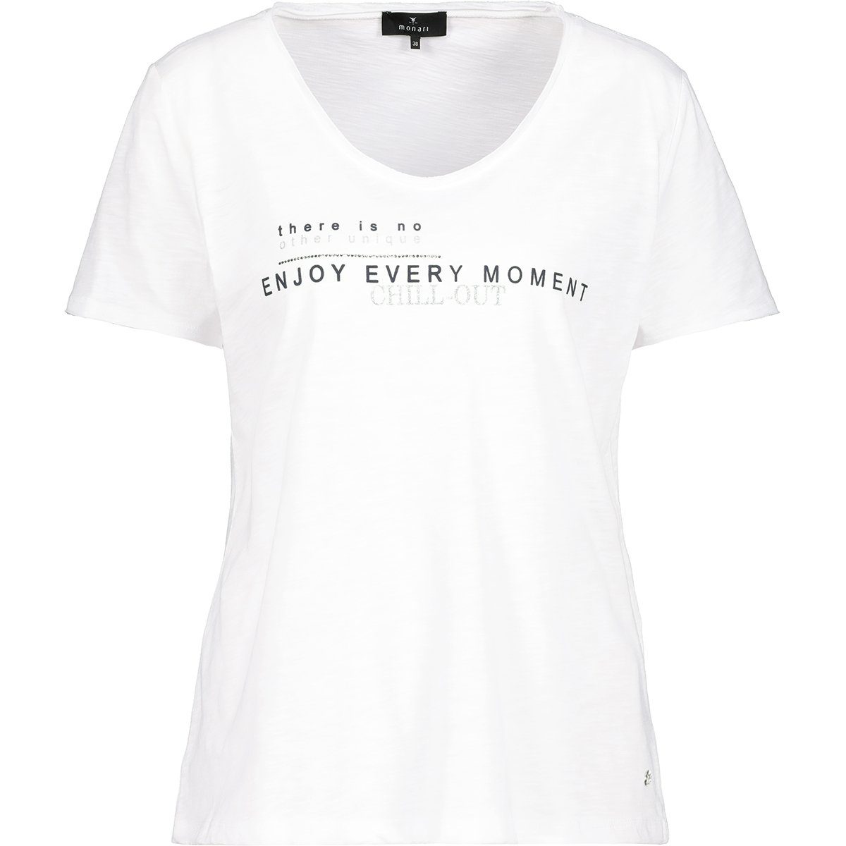 Damen Shirts Monari T-Shirt mit V-Ausschnitt Sail away