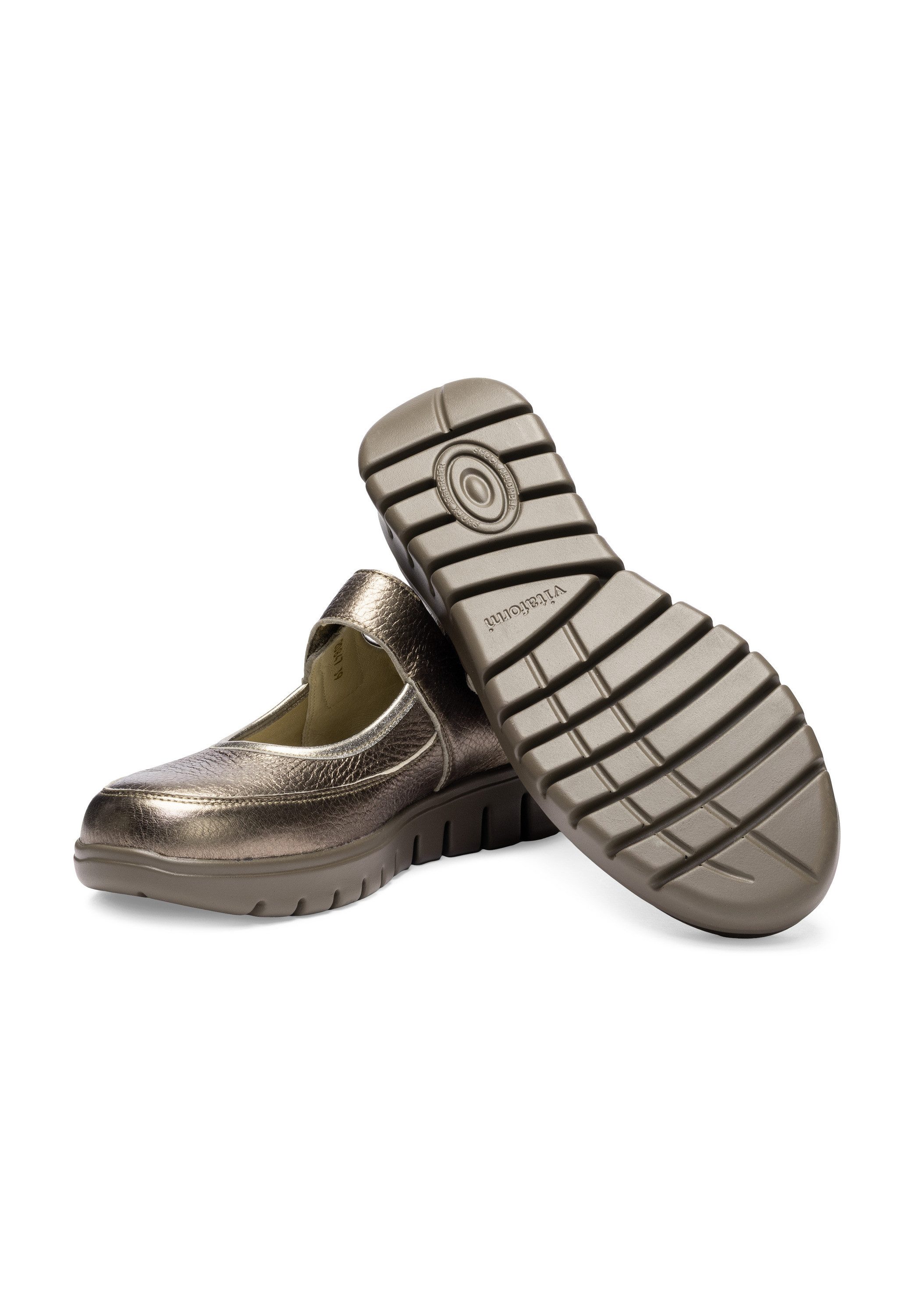 vitaform Damen Ballerinas Hirschleder Ballerina