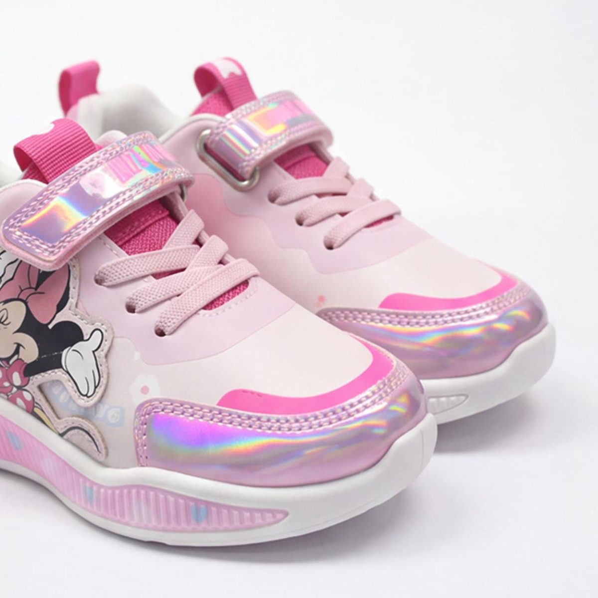 Disney Minnie Mouse Kinder Schuhe mit Lichteffekt Sneaker für Freizeit Sneaker (Packung) – Bild 3 von 5