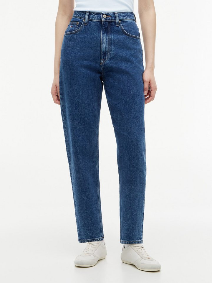 Tommy Jeans Mom-Jeans MOM JEAN UH TPR RW Ultra High Waist, Tapered Fit