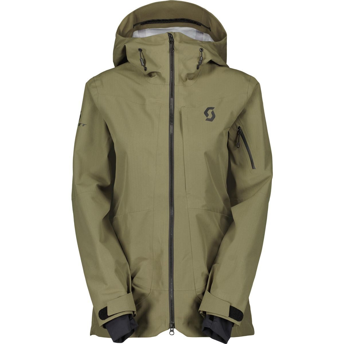 Scott Skijacke Jacket W's Vertic Ripstop 3L Wasserdichte, robuste Skijacke mit helmkompatibler Kapuze, Schneefang