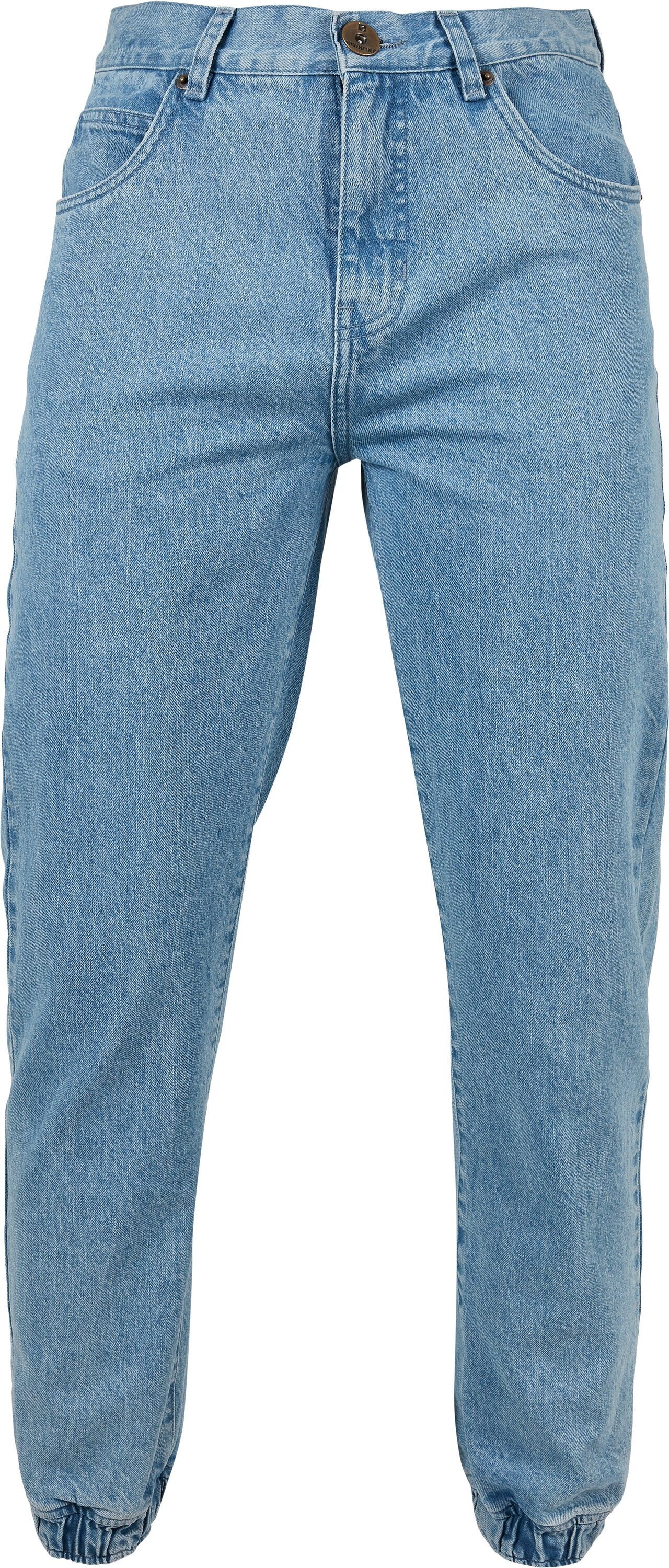 Southpole Bequeme Jeans midblue washed Logo Denim Southpole (1-tlg) Herren Spray