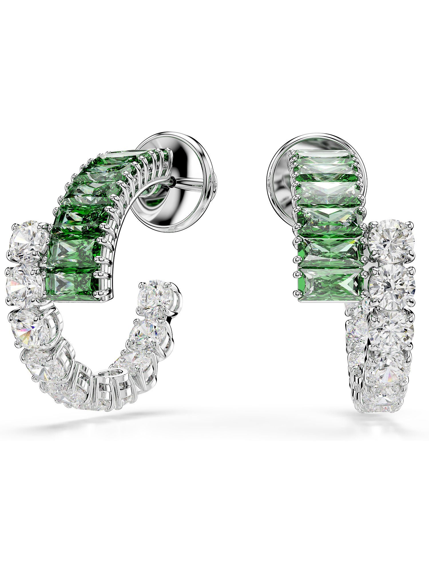 Paar Creolen Swarovski Damen-Creolen Metall Swarovski-Kristall