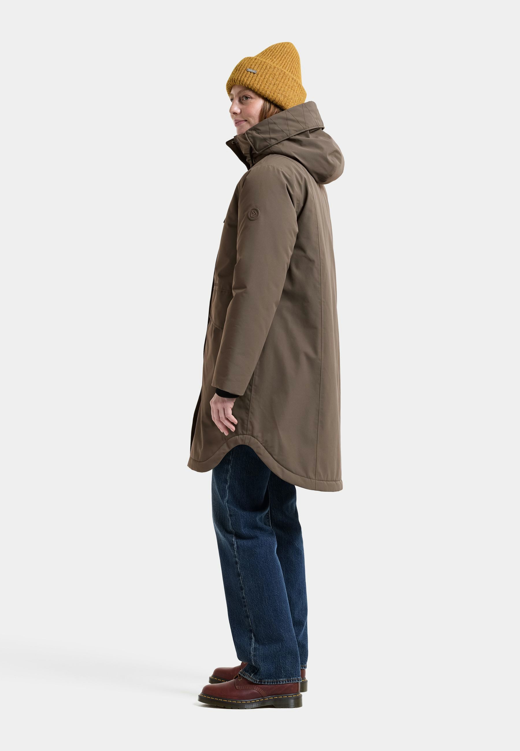 Didriksons Winterjacke Damen Winterparka Wasserdicht LILIAN mit Kapuze mit Taschen