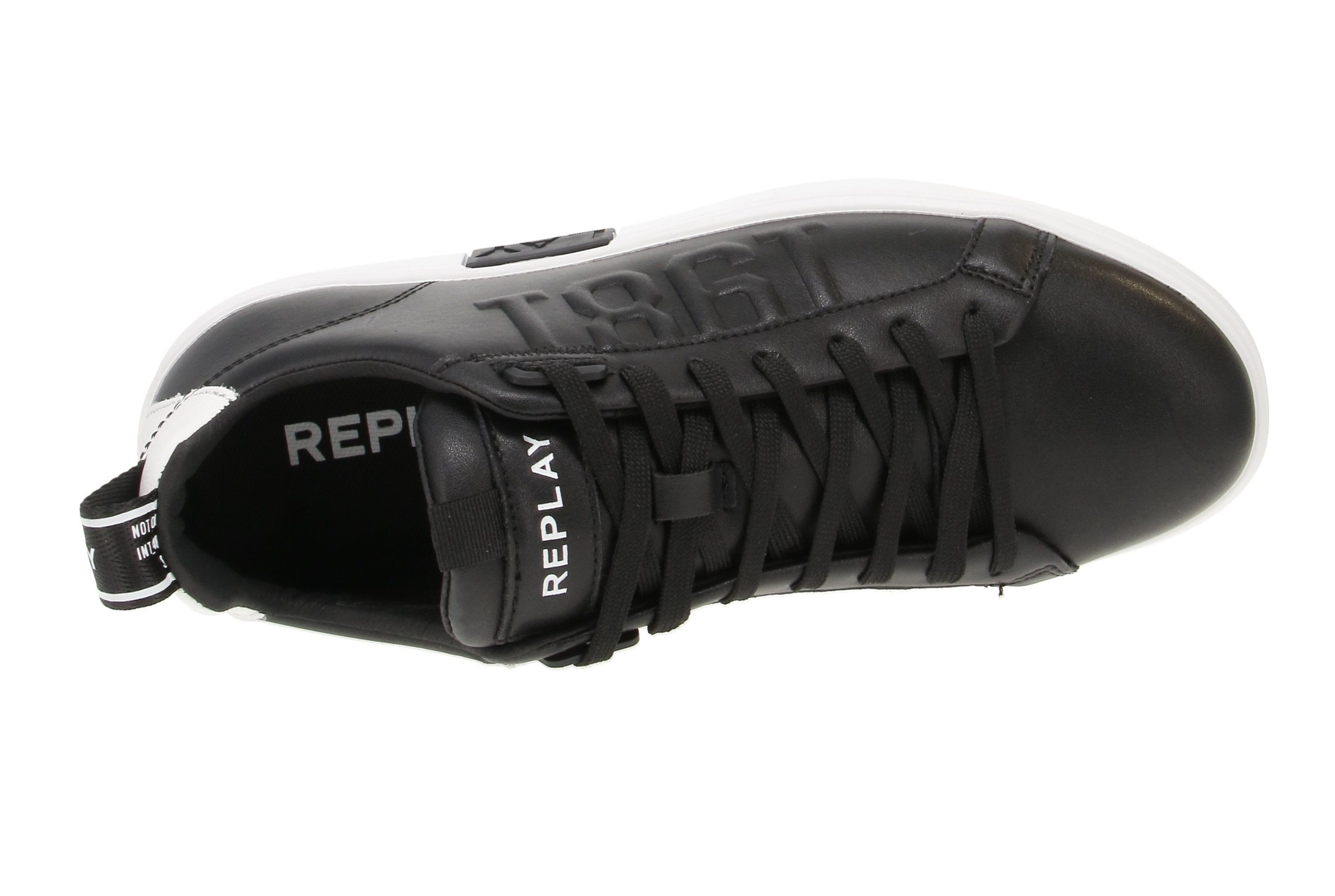 Replay GMZ3P C0021L-008BlackWhite-44 Sneaker