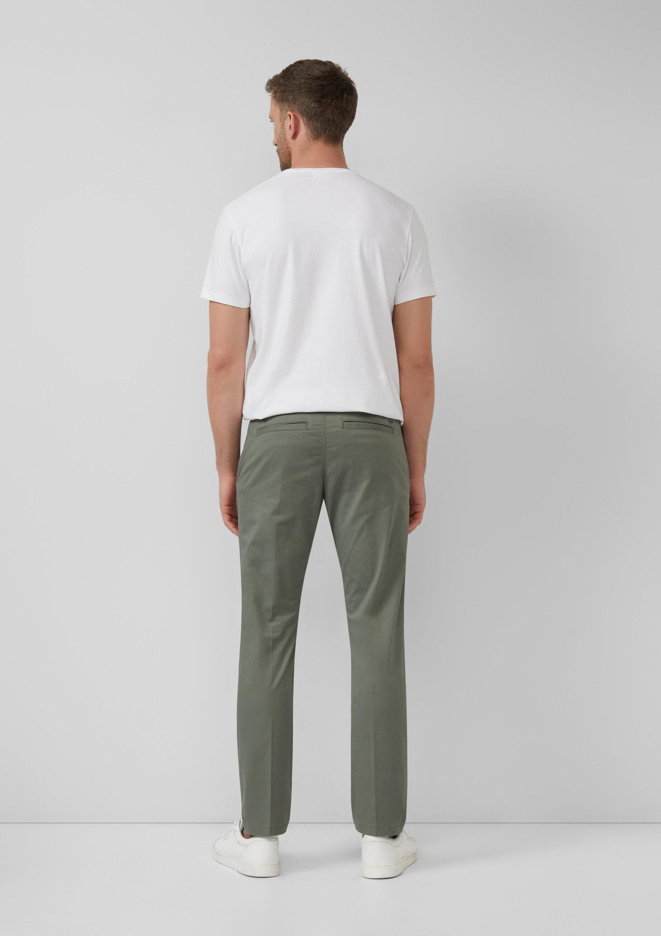 s.Oliver Chinos Hose Regular Fit: Chinohose aus Premium-Baumwollstretch