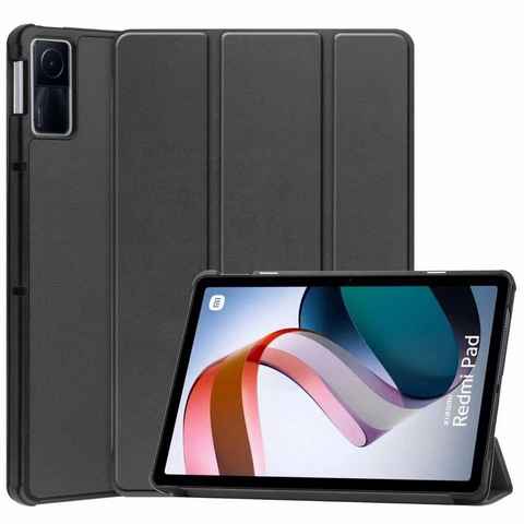 Wigento Tablet-Hülle Für Xiaomi Redmi Pad 10.6 Tablet Tasche 3 folt Wake UP Smart Cover