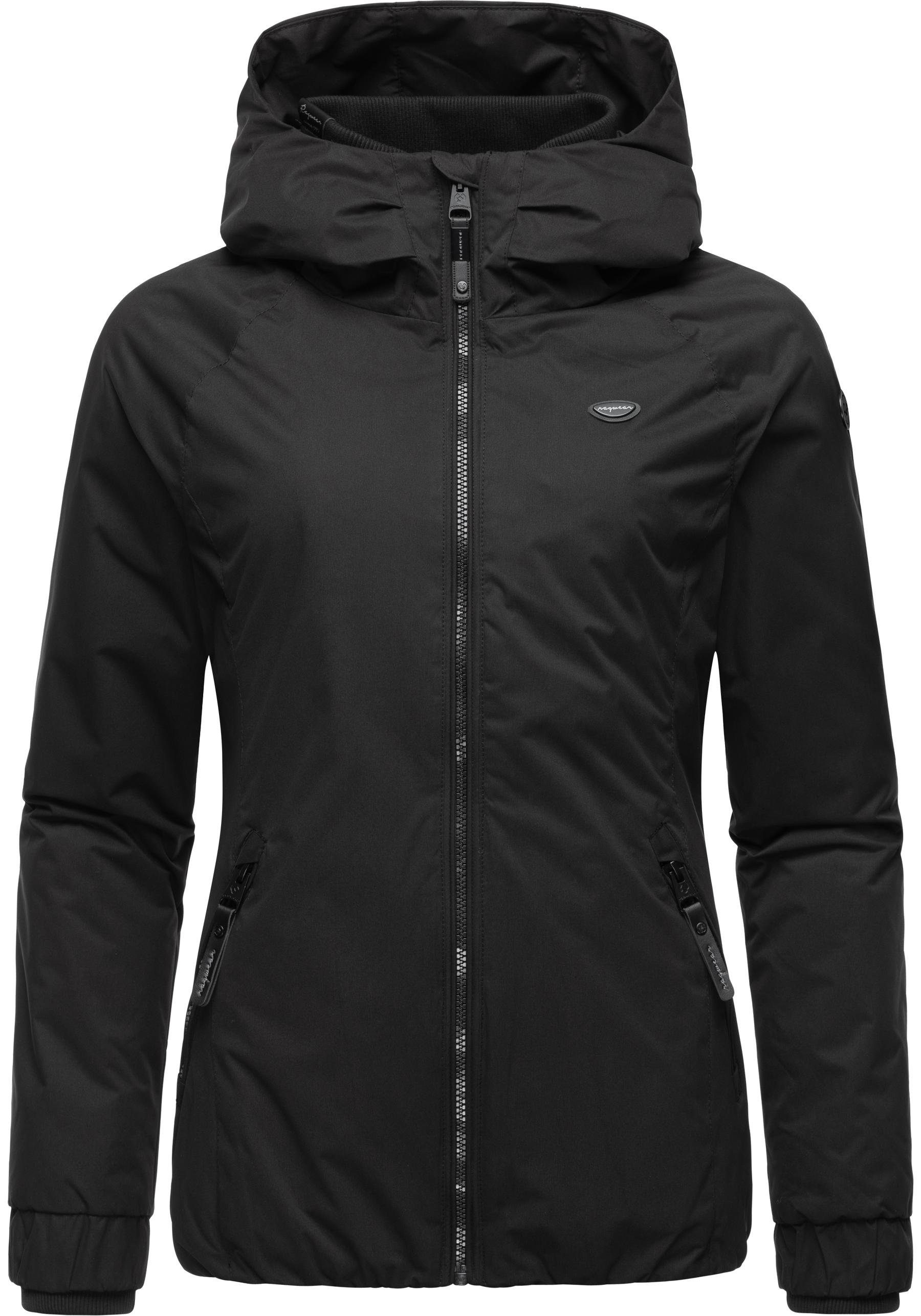 Ragwear Winterjacke Dizzie Winter wasserdichte Outdoorjacke mit Kapuze für den Winter
