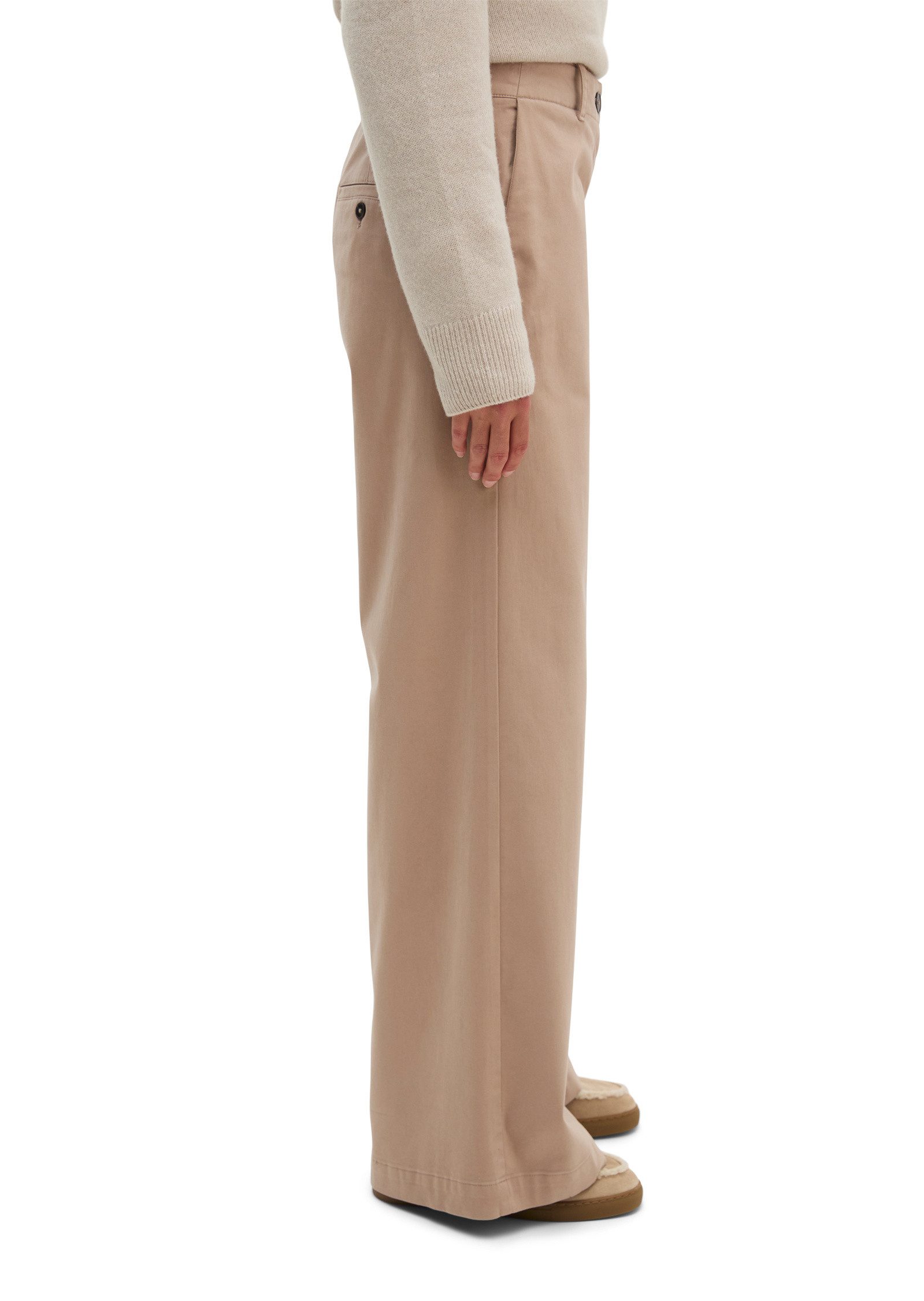 Marc O'Polo Chinohose aus Organic Cotton-Satin-Stretch