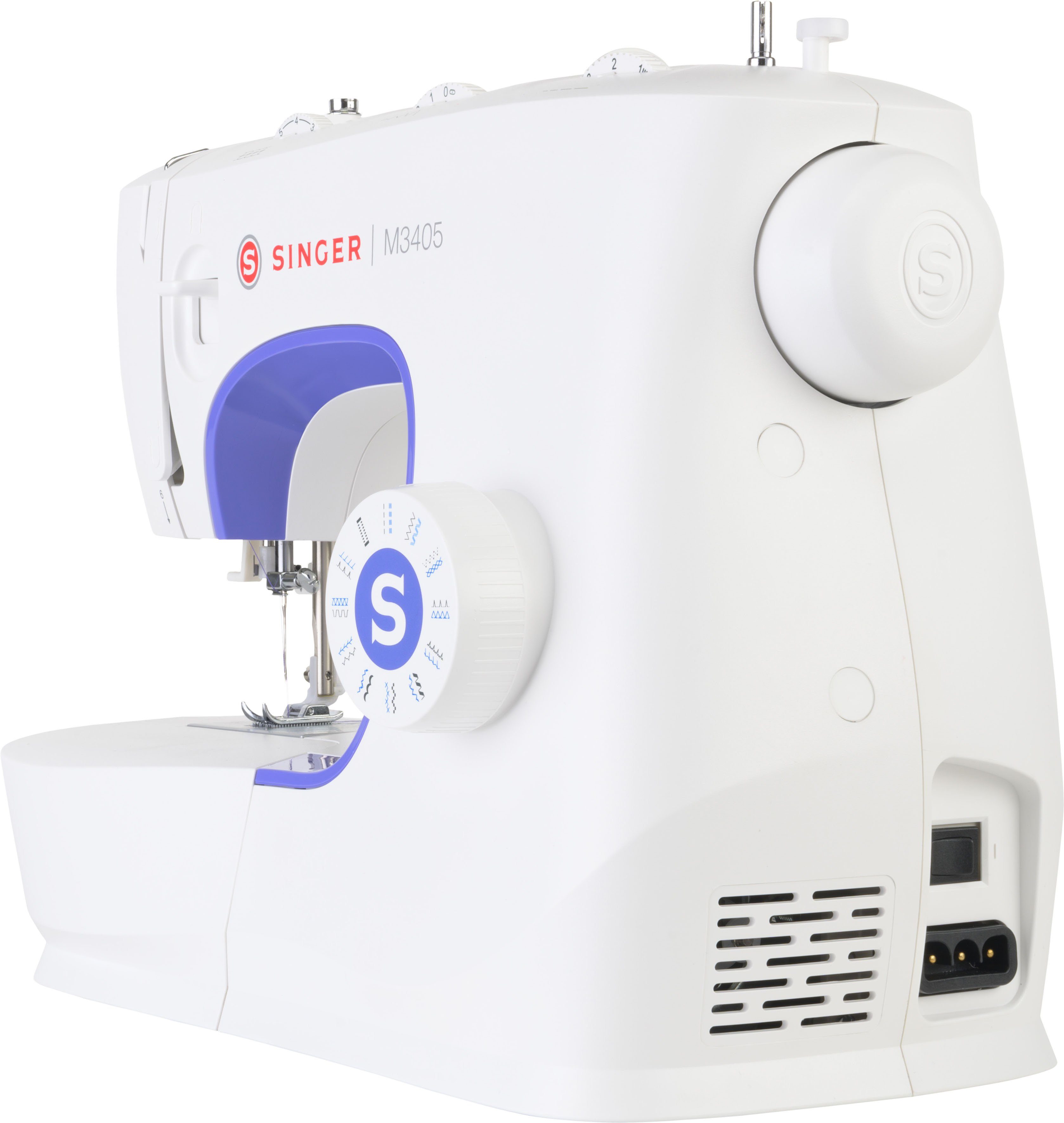 Singer Freiarm-Nähmaschine Singer M3405, 23 Programme