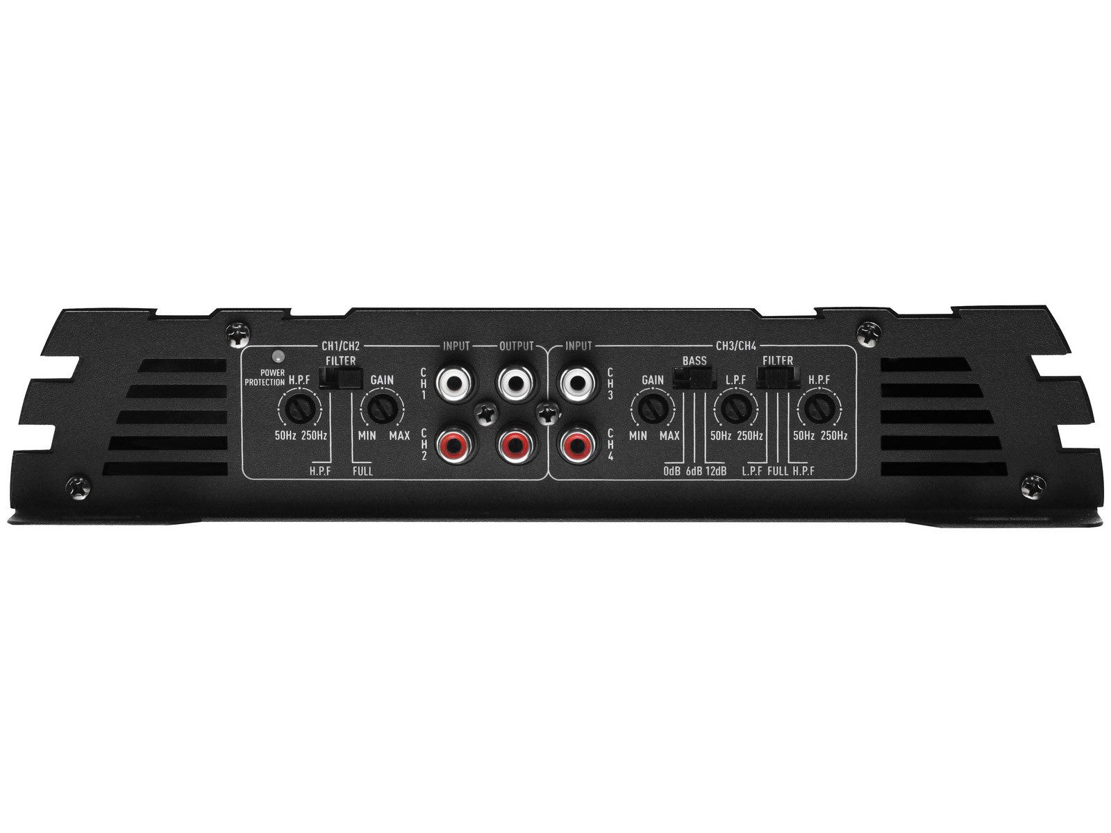 Crunch GPX1200.4, Class A/B Analog 4-Kanal Verstärker Endverstärker (Anzahl Kanäle: 4)