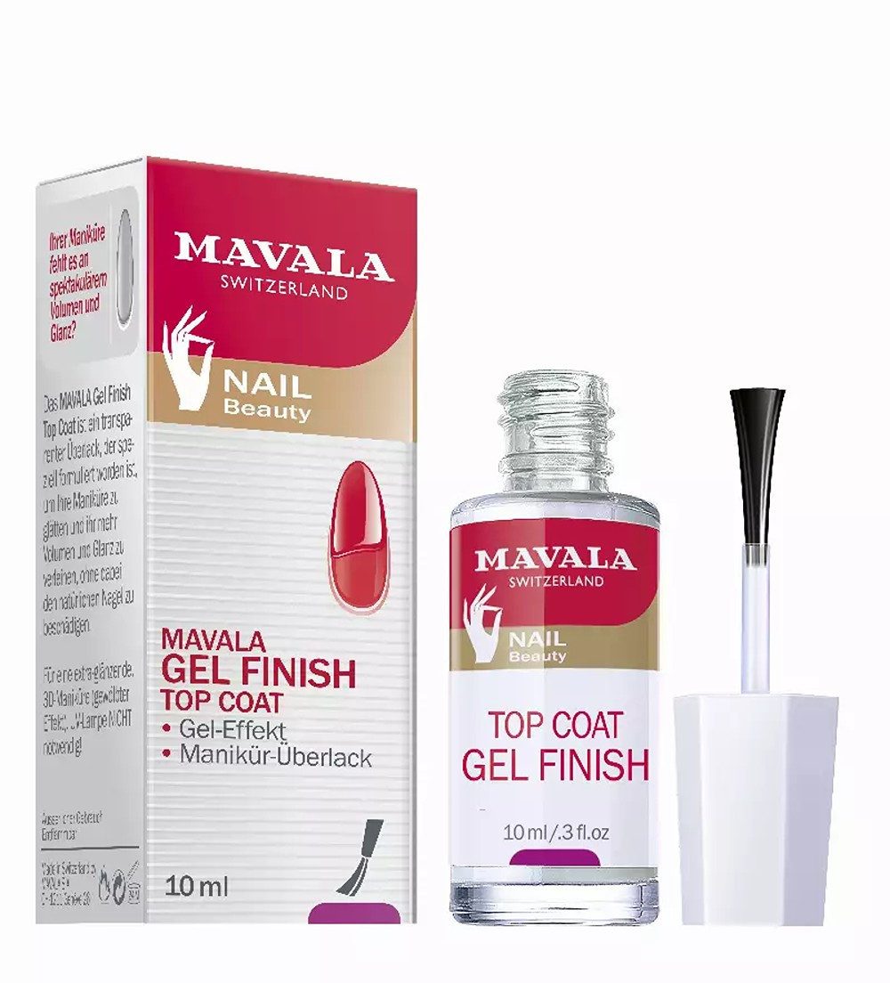 MAVALA Deutschland GmbH Gel-Nagellack Mavala Gel Finish Top Coat (10ml)