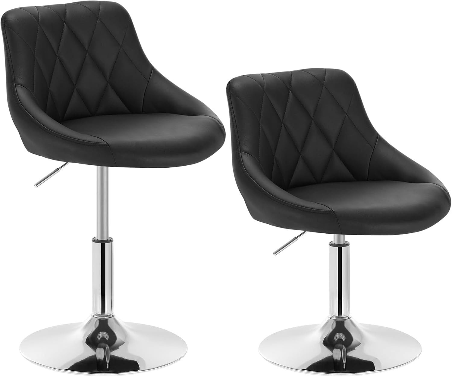 Woltu Barhocker (2 St), Barsessel Relaxsessel Loungesessel höhenverstellbar