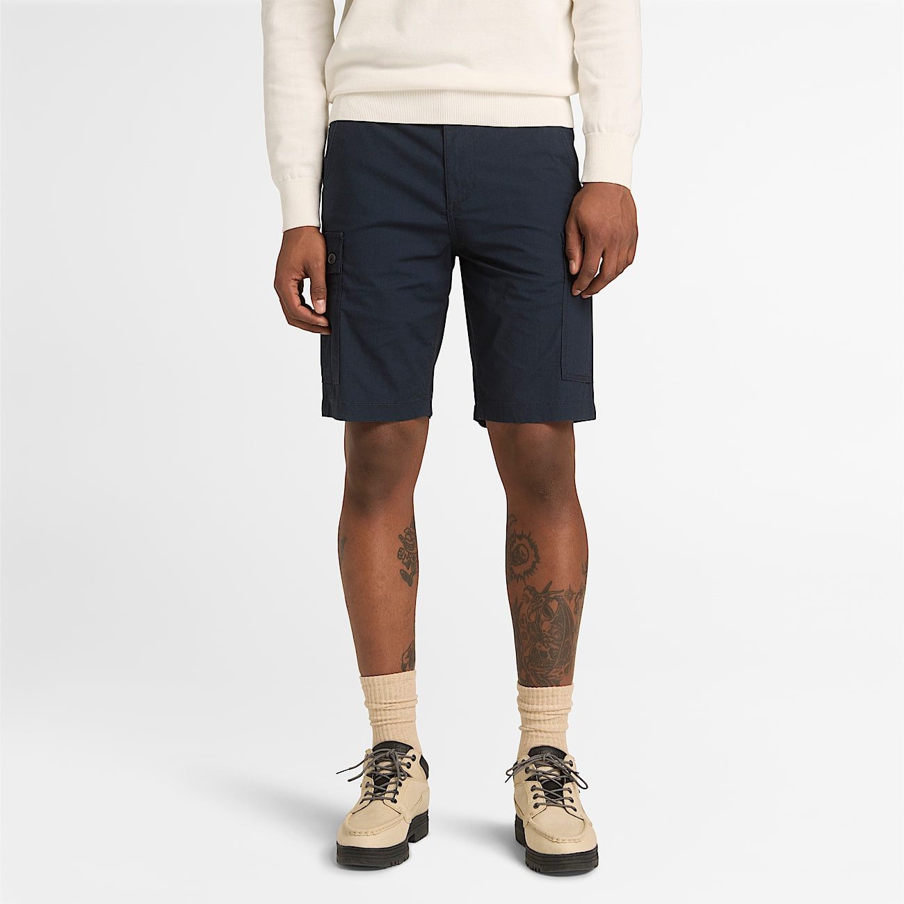 Timberland Cargoshorts Poplin Cargo Shorts sportliche Passform, für aktive Freizeitgestaltung, sportlicher Stil