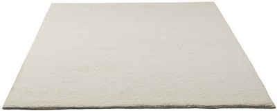 Wollteppich »Mohan«, Home affaire, rechteckig, Höhe 25 mm, echter Berber Teppich aus Marokko, reine Wolle, Woll-Shaggy, handgeknüpft, idealer Teppich für Wohnzimmer & Schlafzimmer