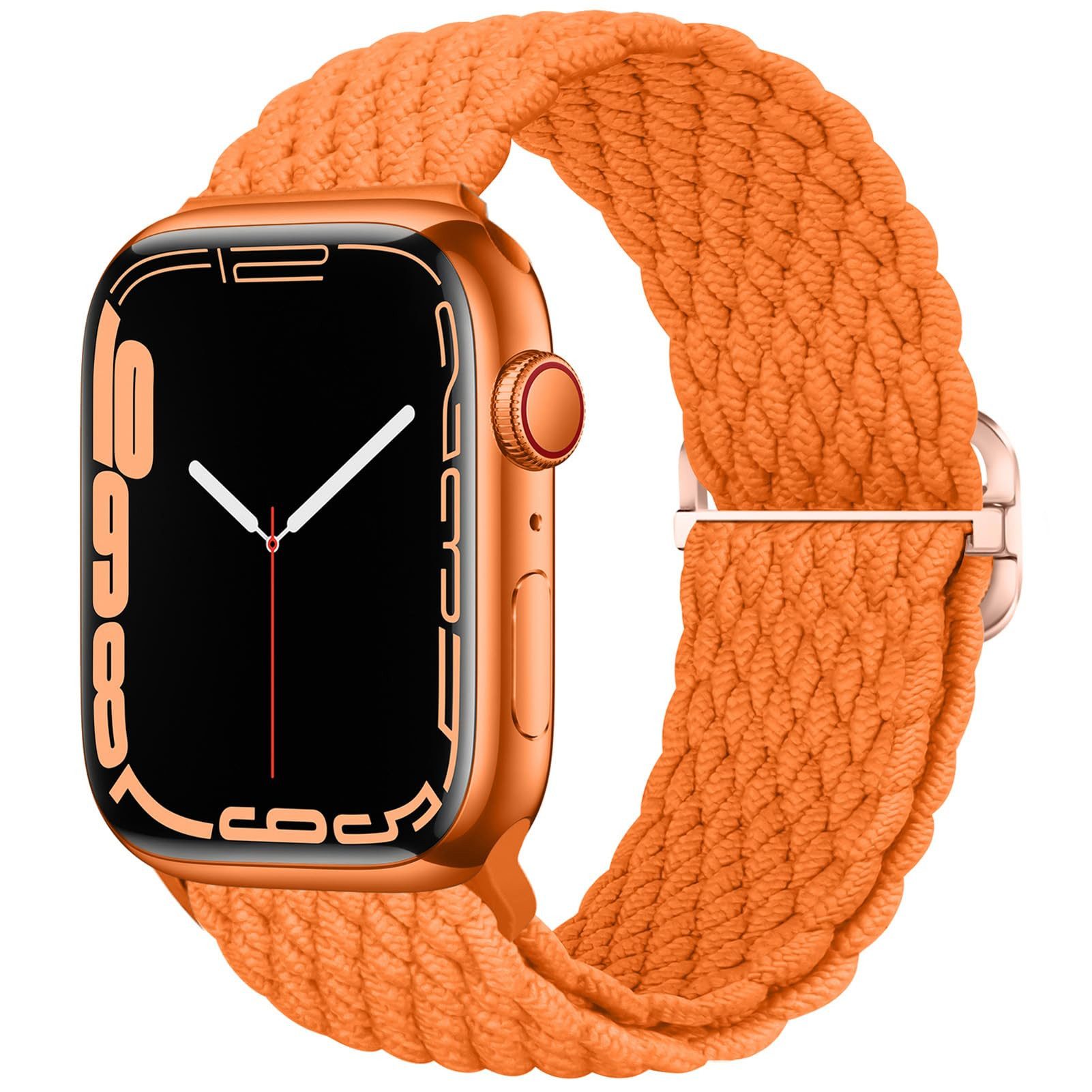 HOUROC Smartwatch-Armband Geflochtenes Armband Kompatibel mit Apple Watch für Damen Herren, 38mm 40mm 41mm Uhrenarmbänder für iWatch 8/7/6/5/4/3/2/1/Ultra/SE