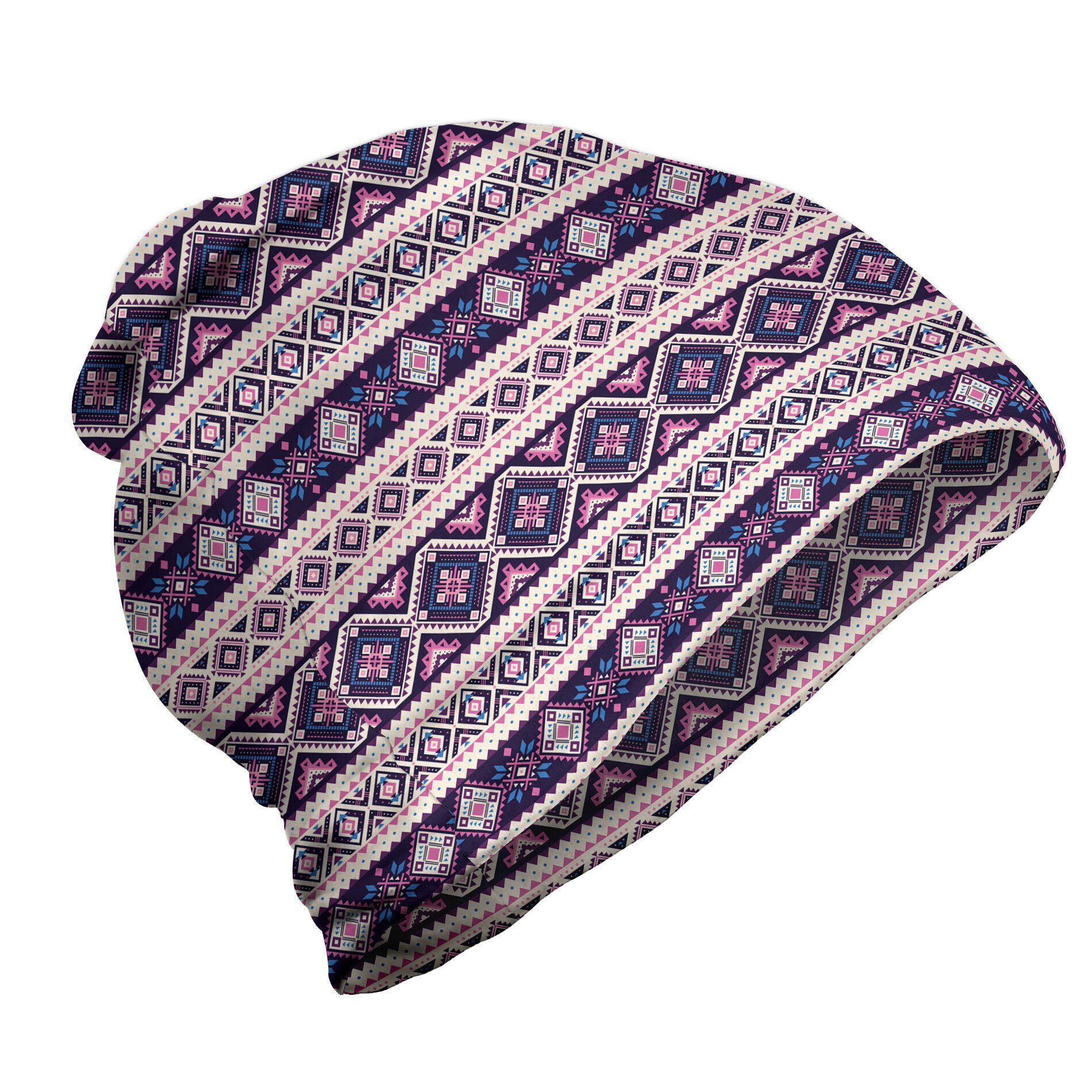 Abakuhaus Wandern geometrisches Freien Beanie im Aboriginal Aztekisch Muster