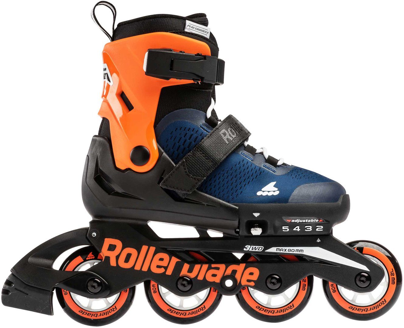 ROLLERBLADE Inlineskates ROLLERBLADE MICROBLADE Inline Skate 2021 midnight