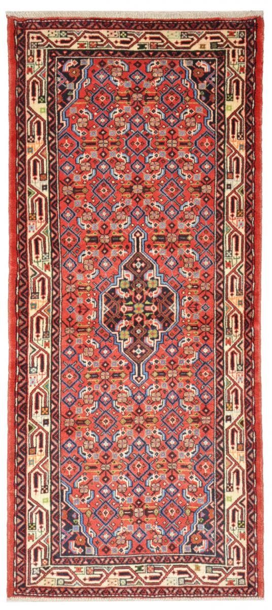 Orientteppich Taajabad 82x188 Handgeknüpfter Orientteppich / Perserteppich Läufer, Nain Trading, rechteckig, Höhe: 12 mm