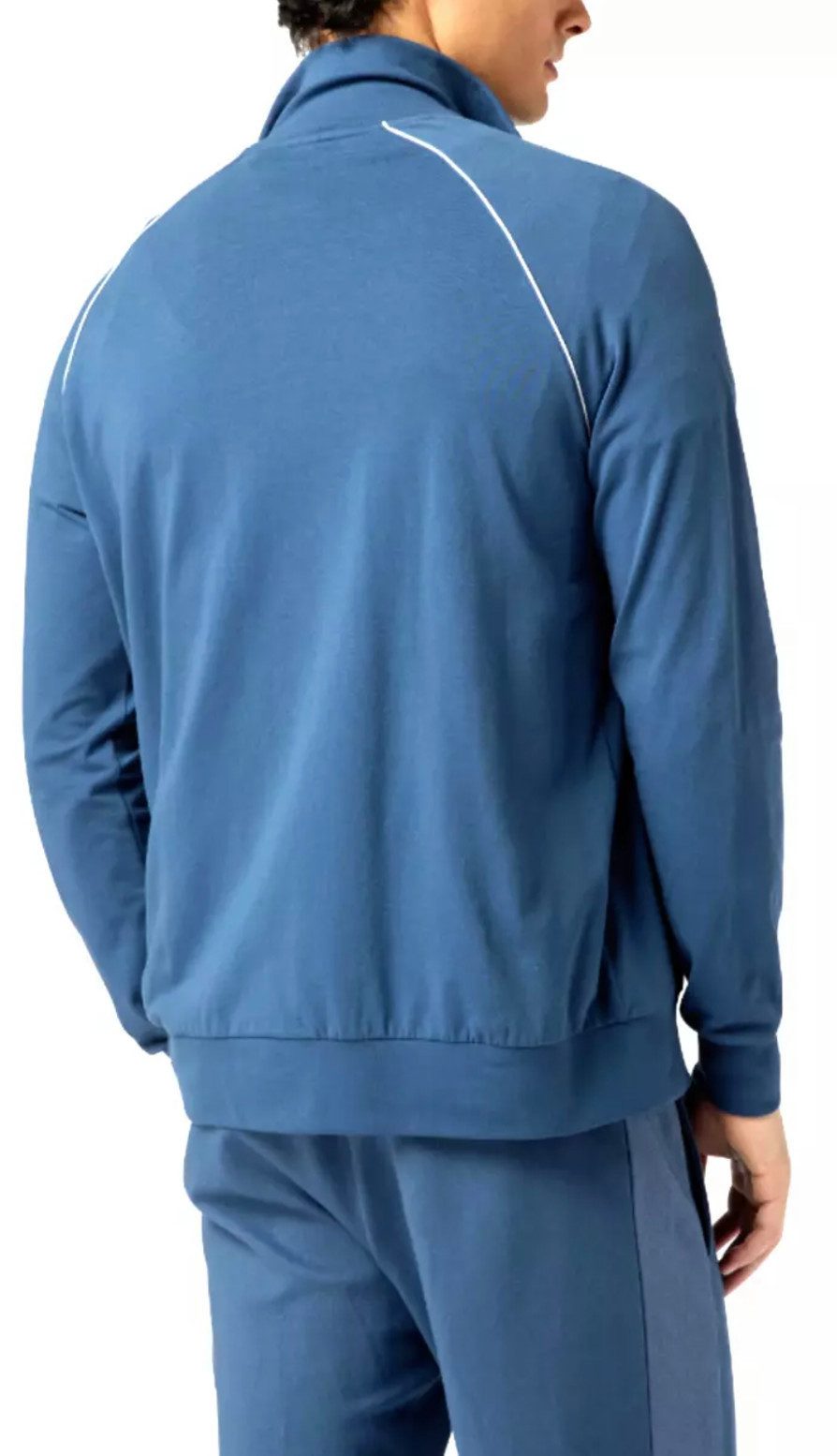 BOSS Sweatjacke Dünne Reißverschlussjacke Sweatshirt Sweat Jacke Weiches, atmungsaktives und elastisches Jersey