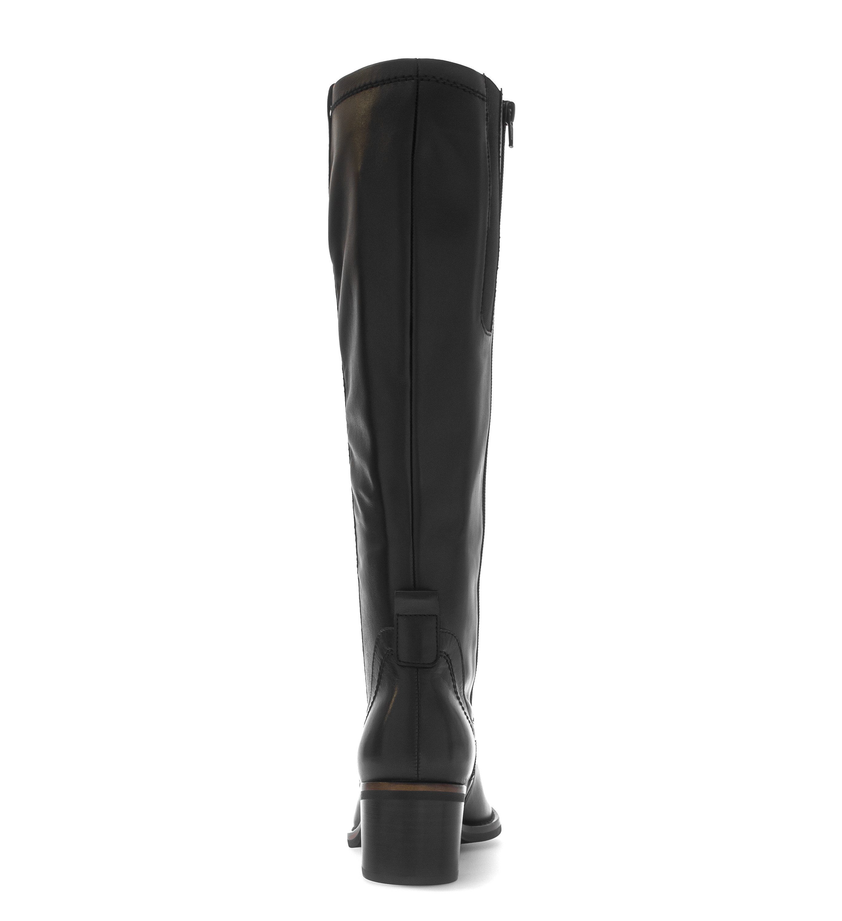 Gabor Stiefel Blockabsatz, Langschaftstiefel in Schuhweite G (weit)