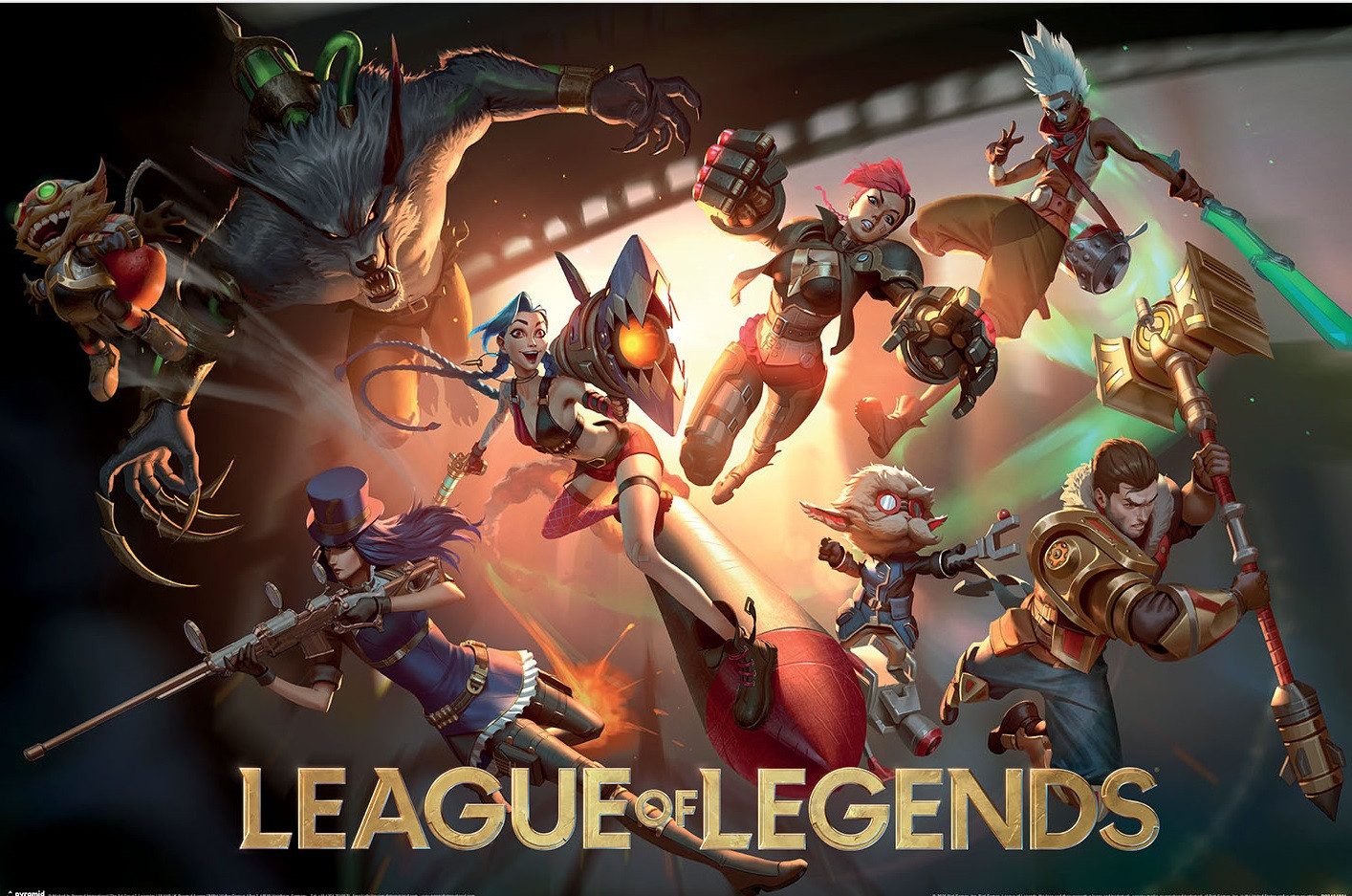 Poster League of Legends - Riot - Poster 61x91,5 cm