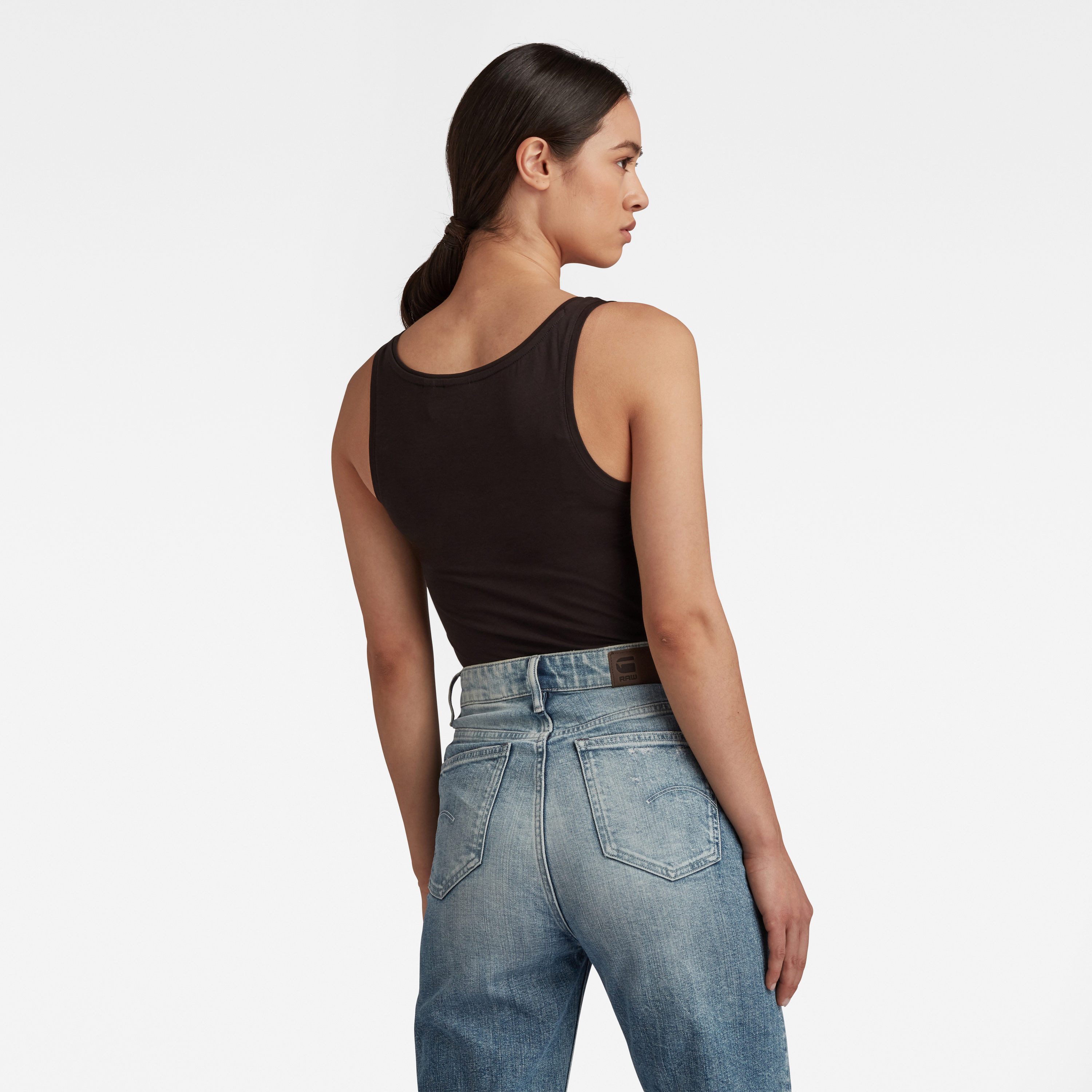 G-STAR Tanktop mit dezenter Stickerei