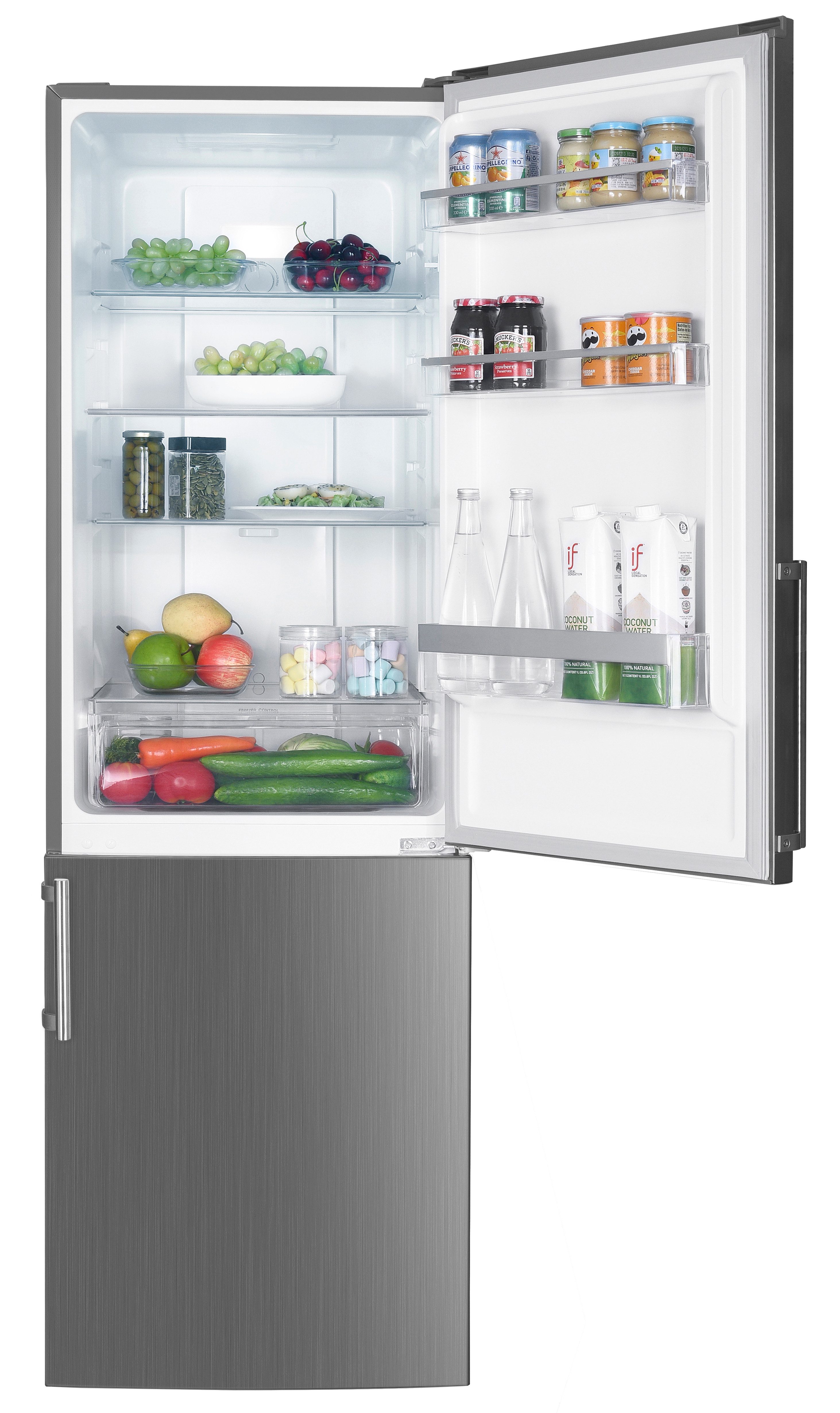 Hanseatic Kühl-/Gefrierkombination HKGK17955CNFI, 181 cm hoch, 54 cm breit, Abtauautomatik, Schnellgefrierfunktion